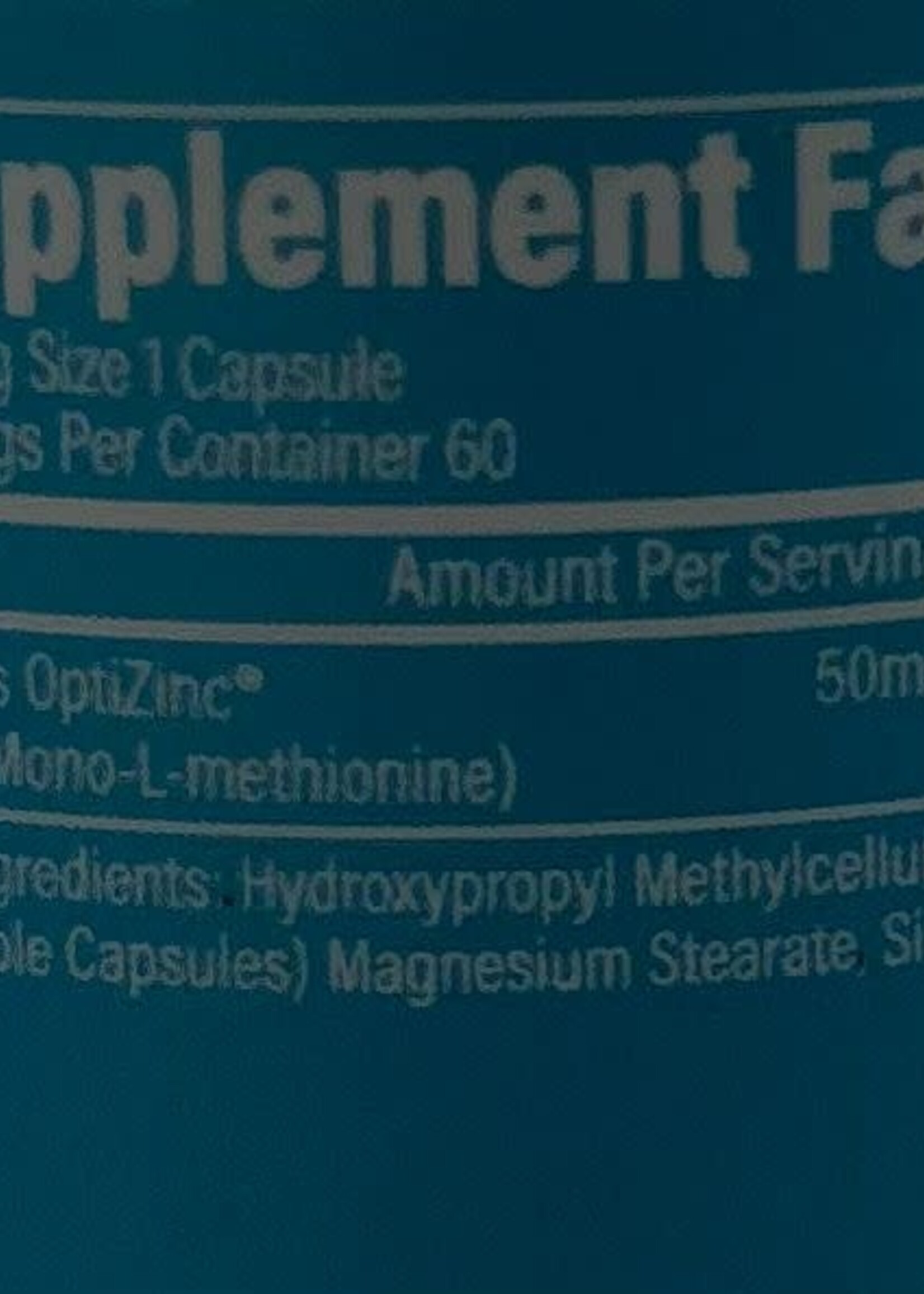 REVIVE OPTIZINC REVIVE 60 CAP
