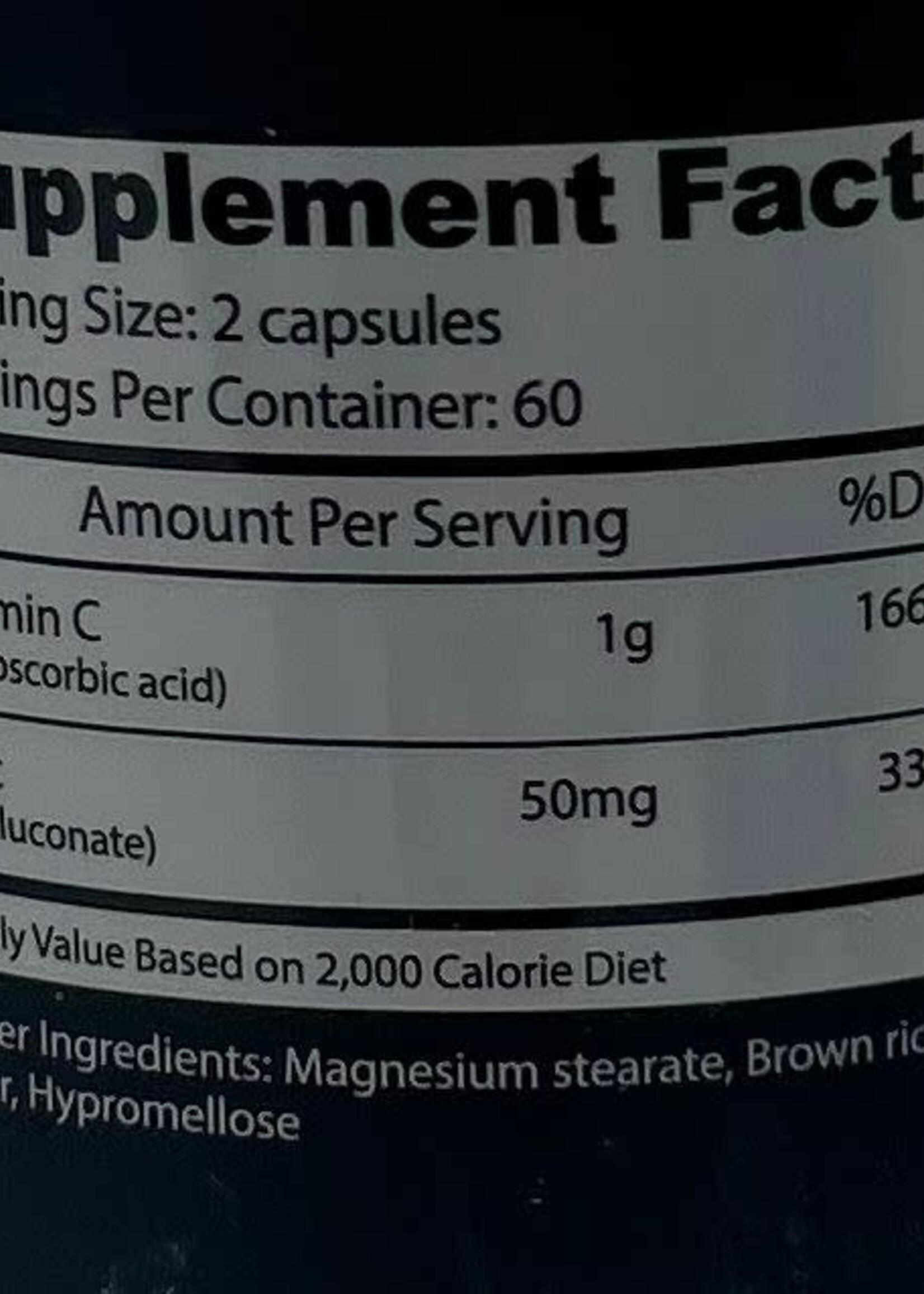 INSANE LABZ VITAMINA C INSANE 120 CAP