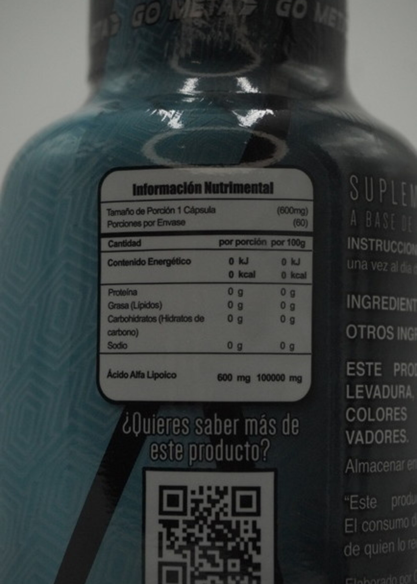 META NUTRITION ALPHA LIPOIC (RALA) META