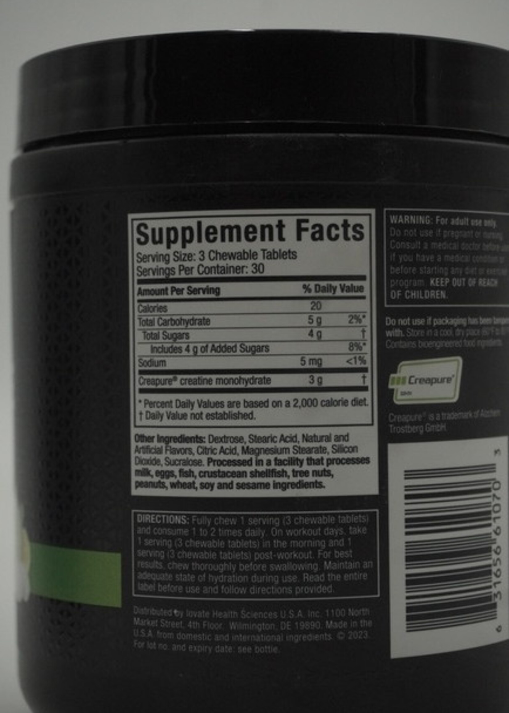 MUSCLETECH CREATINA CHEWS 90CT CITRUS BURST MUSCLETECH