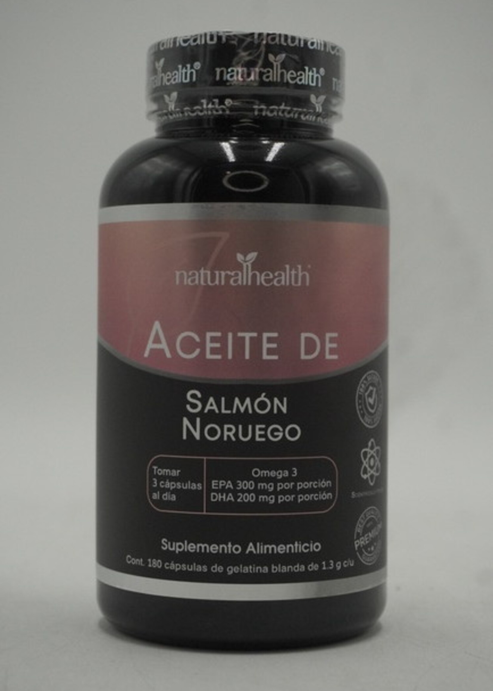 NATURAL HEALTH ACEITE SALMON NORUEGO NATURAL HEALTH 180 CAP