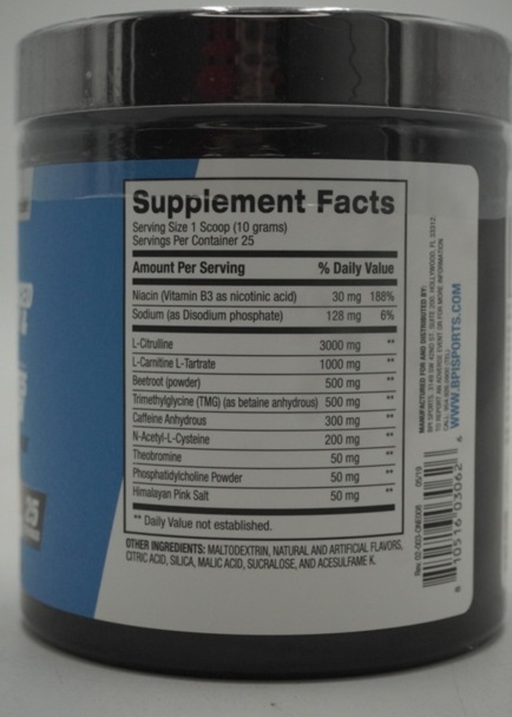 BPI ONE MORE REP RASPBERRY