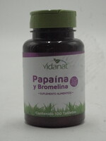 VIDANAT PAPAINA Y BROMELINA100 TAB VIDANAT