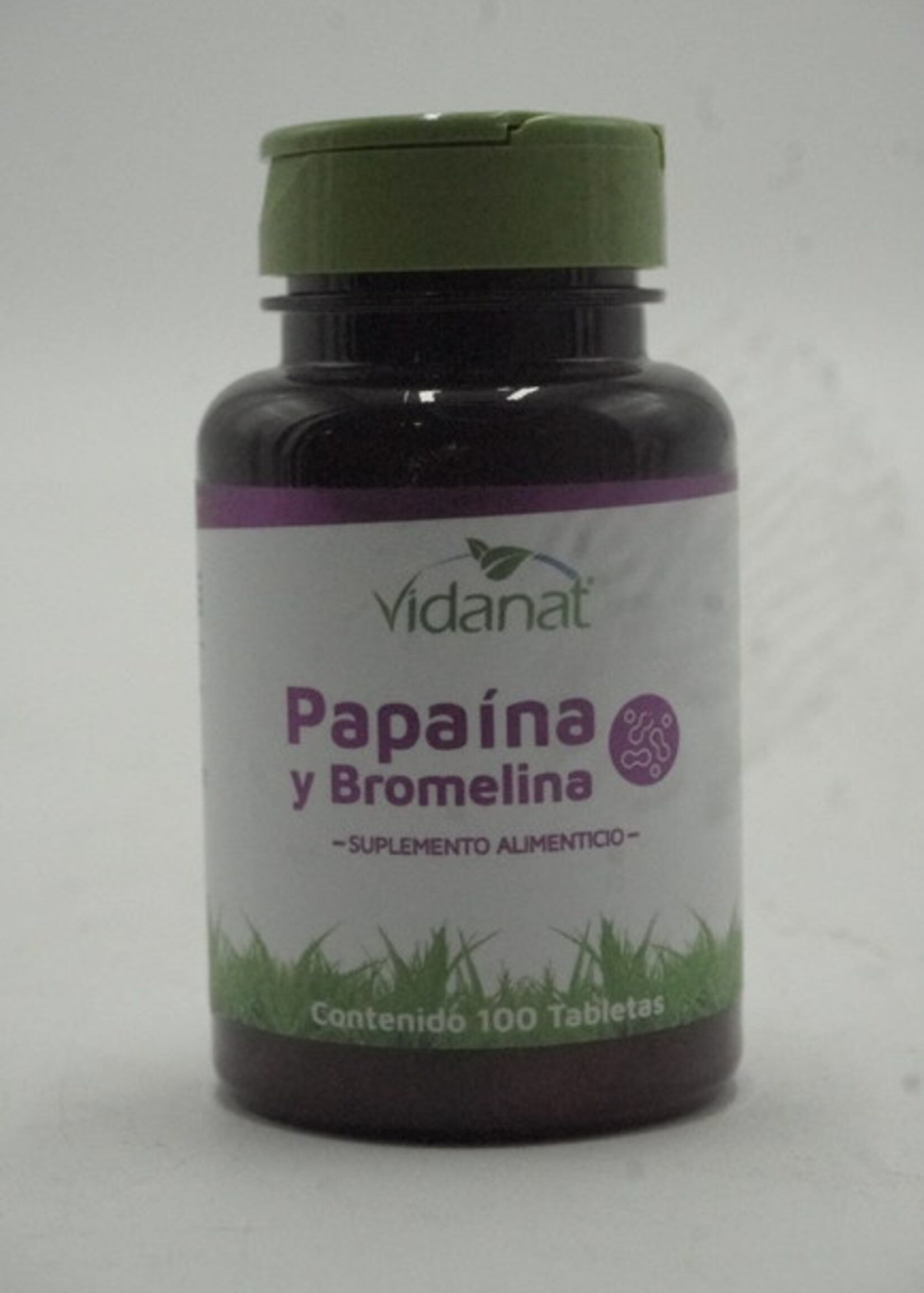 VIDANAT PAPAINA Y BROMELINA100 TAB VIDANAT