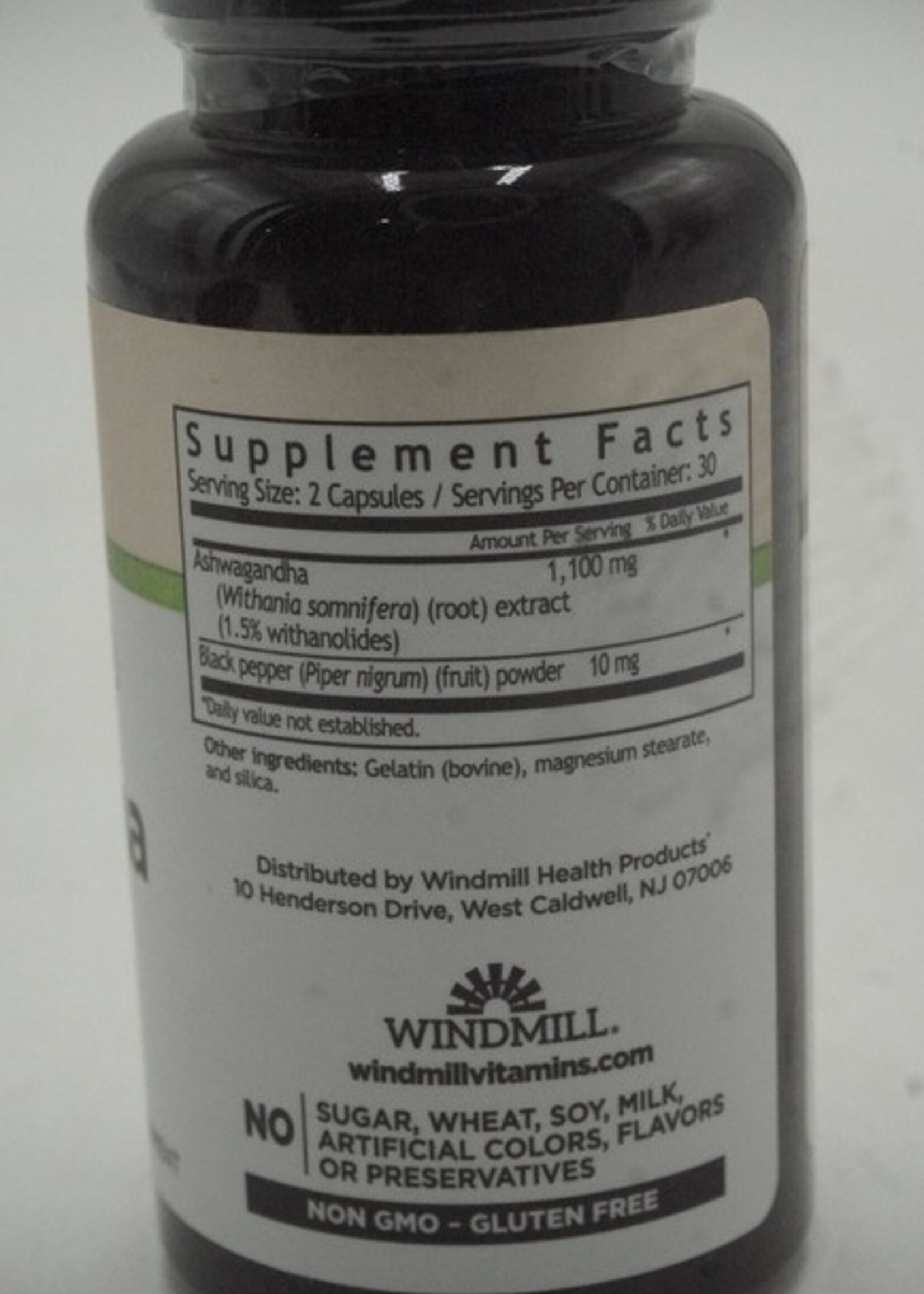 WHP ASHWAGANDA WHP 1100 MG 60 CAP
