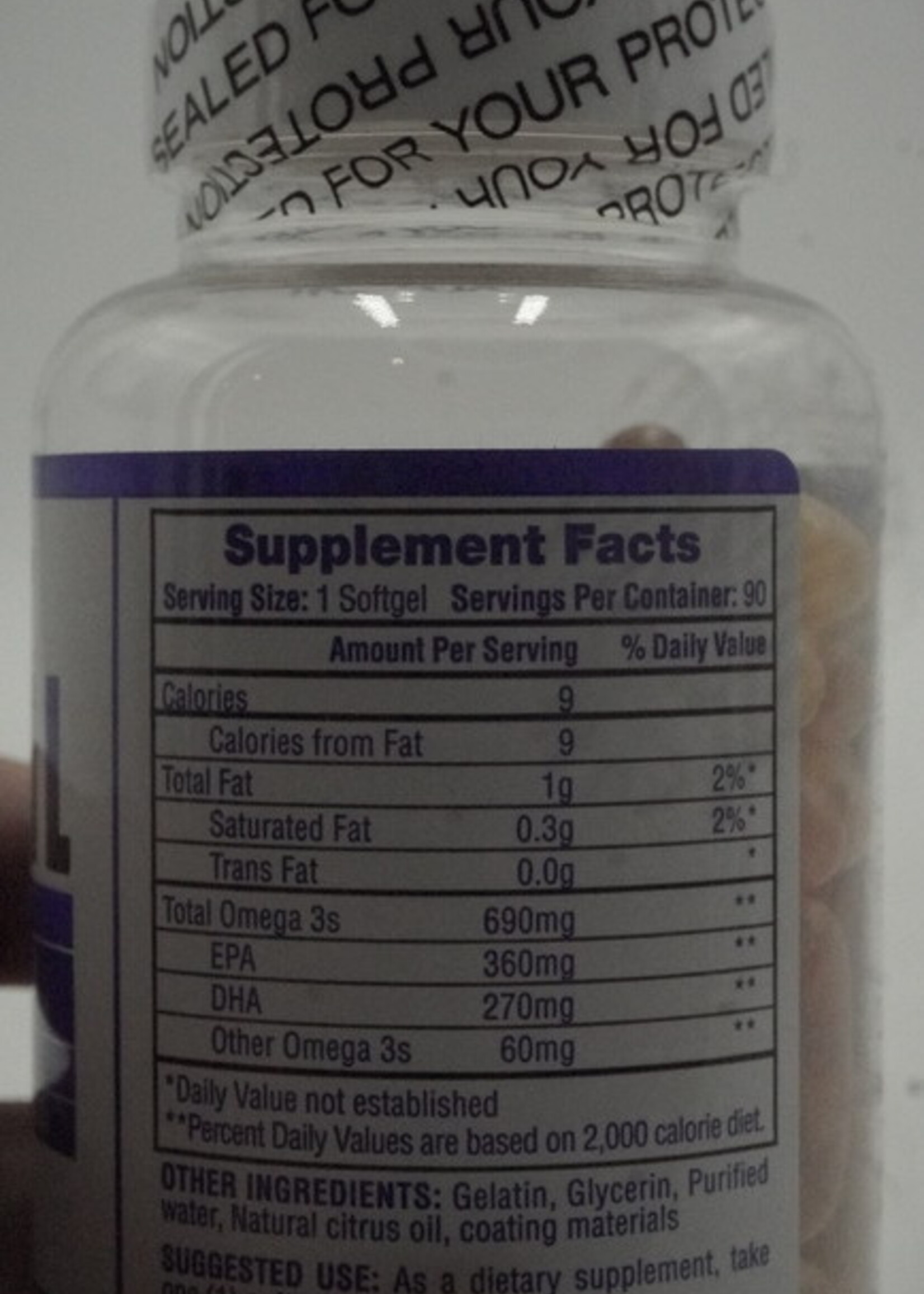 HITECH OMEGA 3 FISH OIL HITECH 90 SOFT