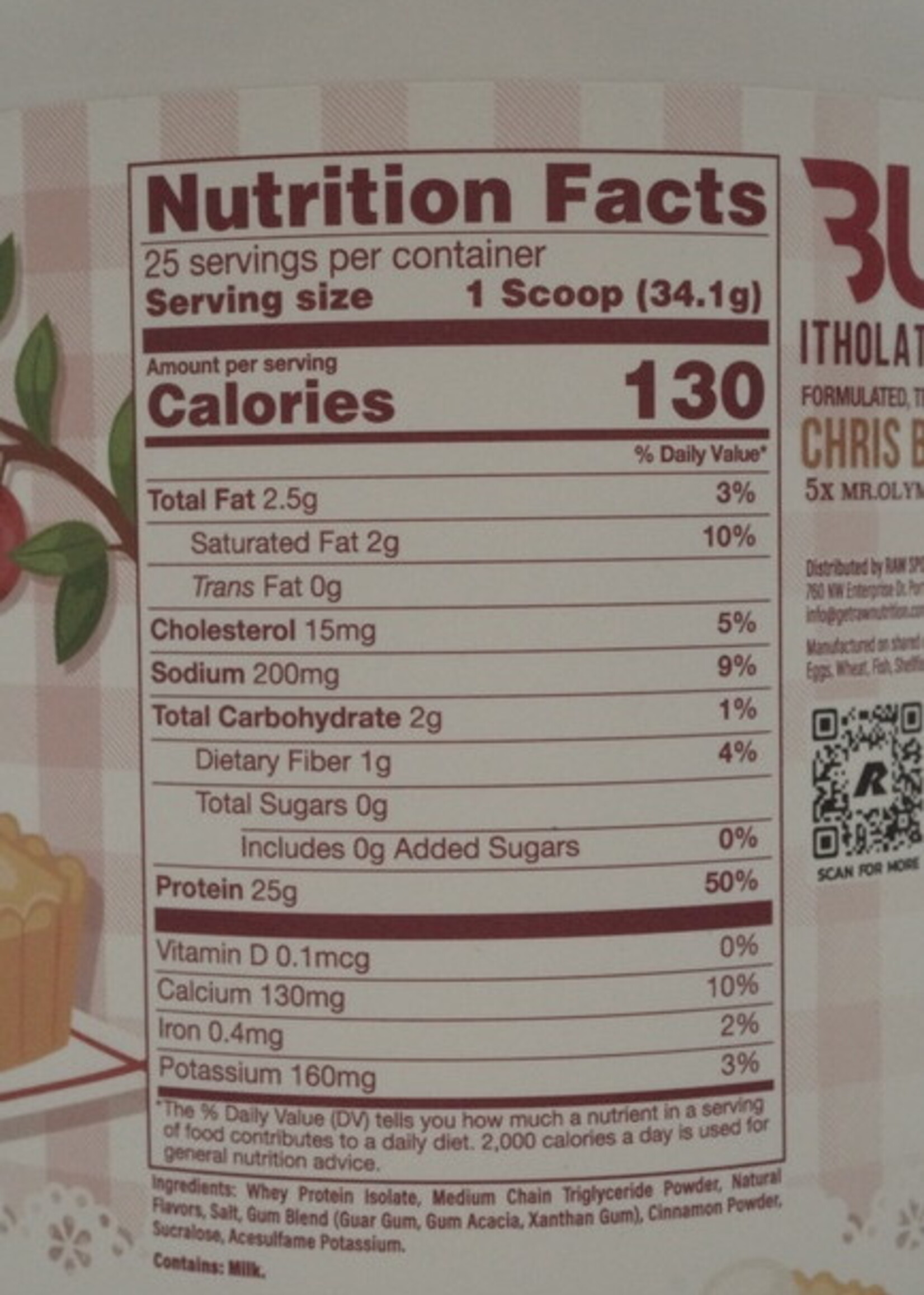 CBUM CBUM ISO 2 LB