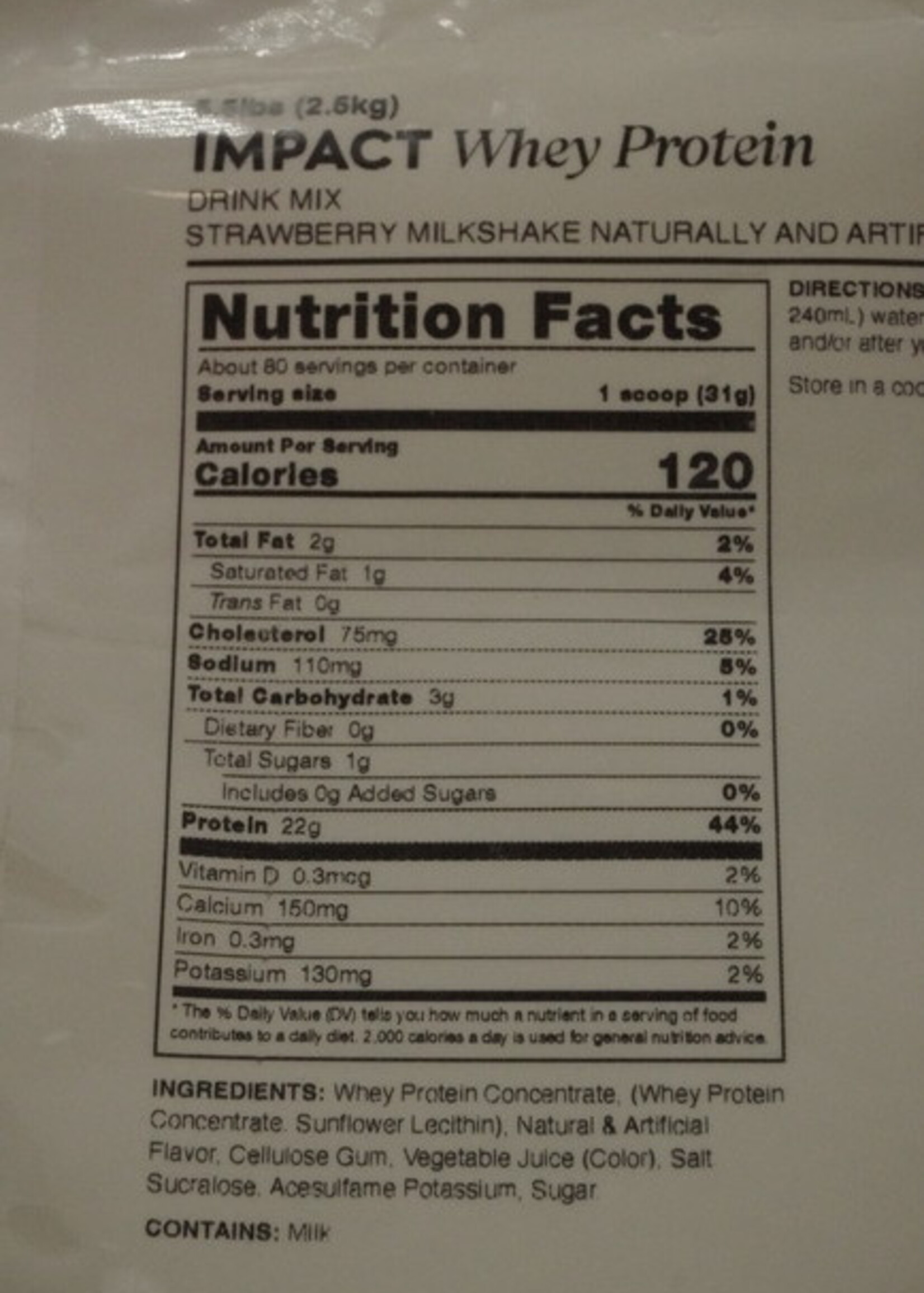 IMPACT WHEY PROTEIN