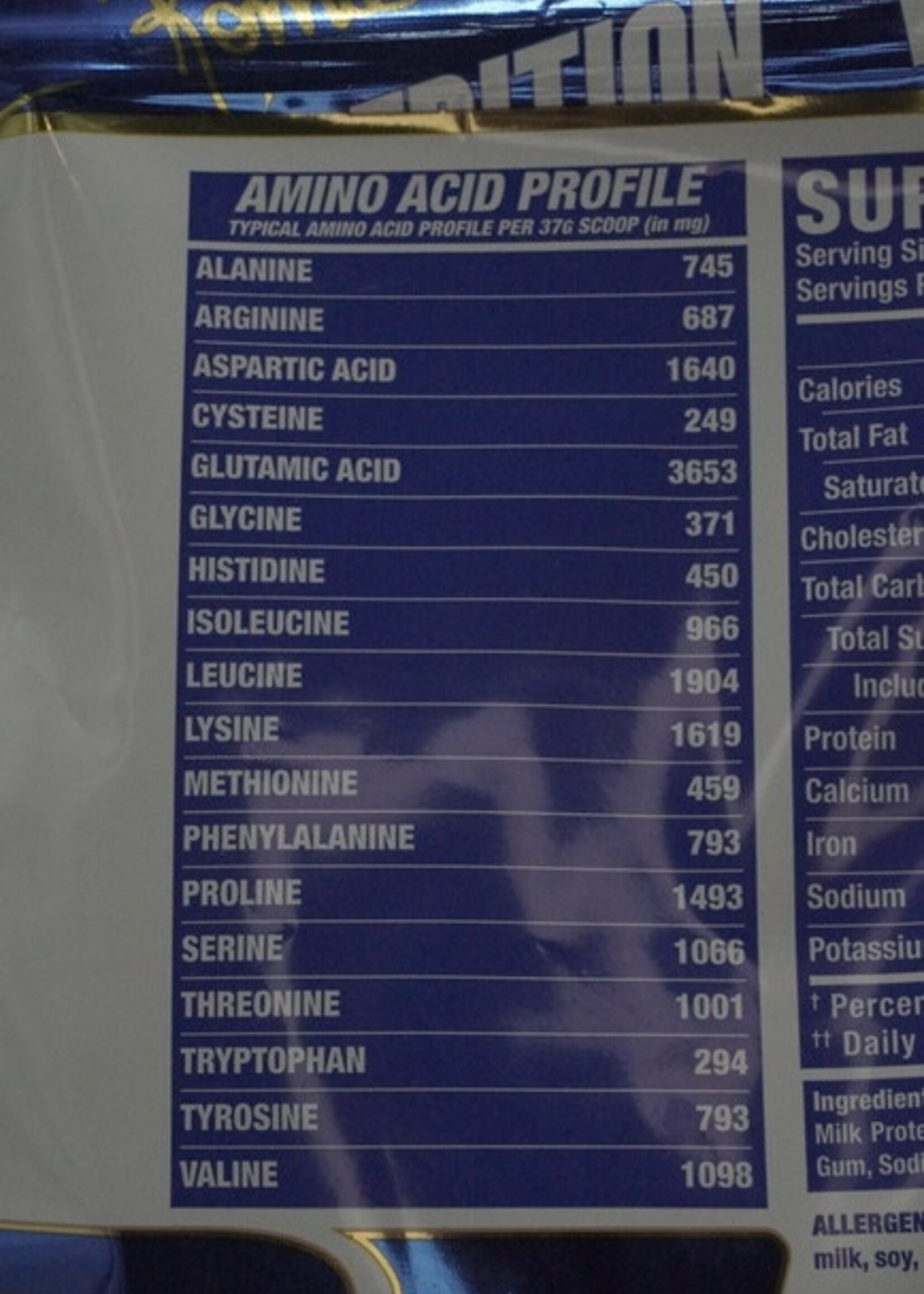 RONNIE COLEMAN COSTAL WHEY XS