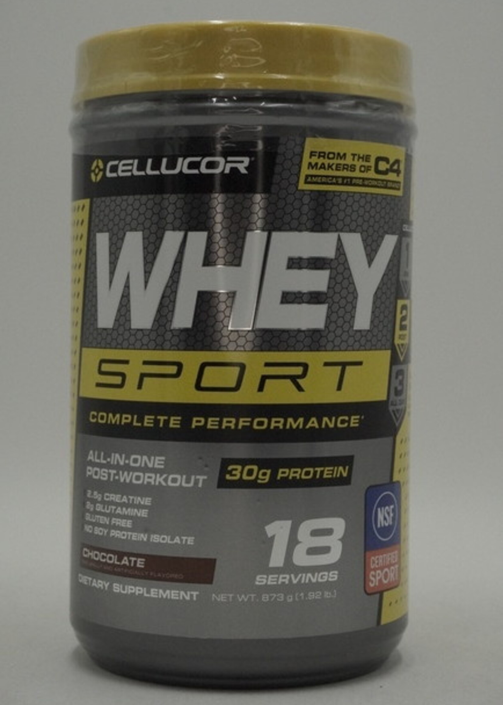 CELLUCOR WHEY SPORT CELLUCOR 1.9 LB 18 SERV CHOCOLATE