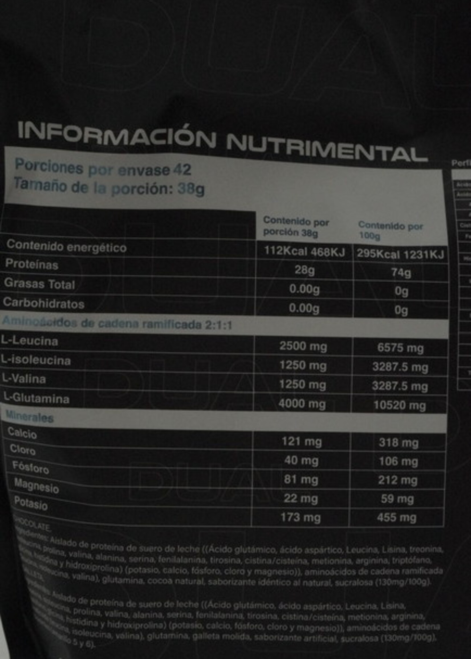 BLUE COSTAL NEBULA DUAL 1.6 KG 42 SERV CHOCOLATE/GALLETA