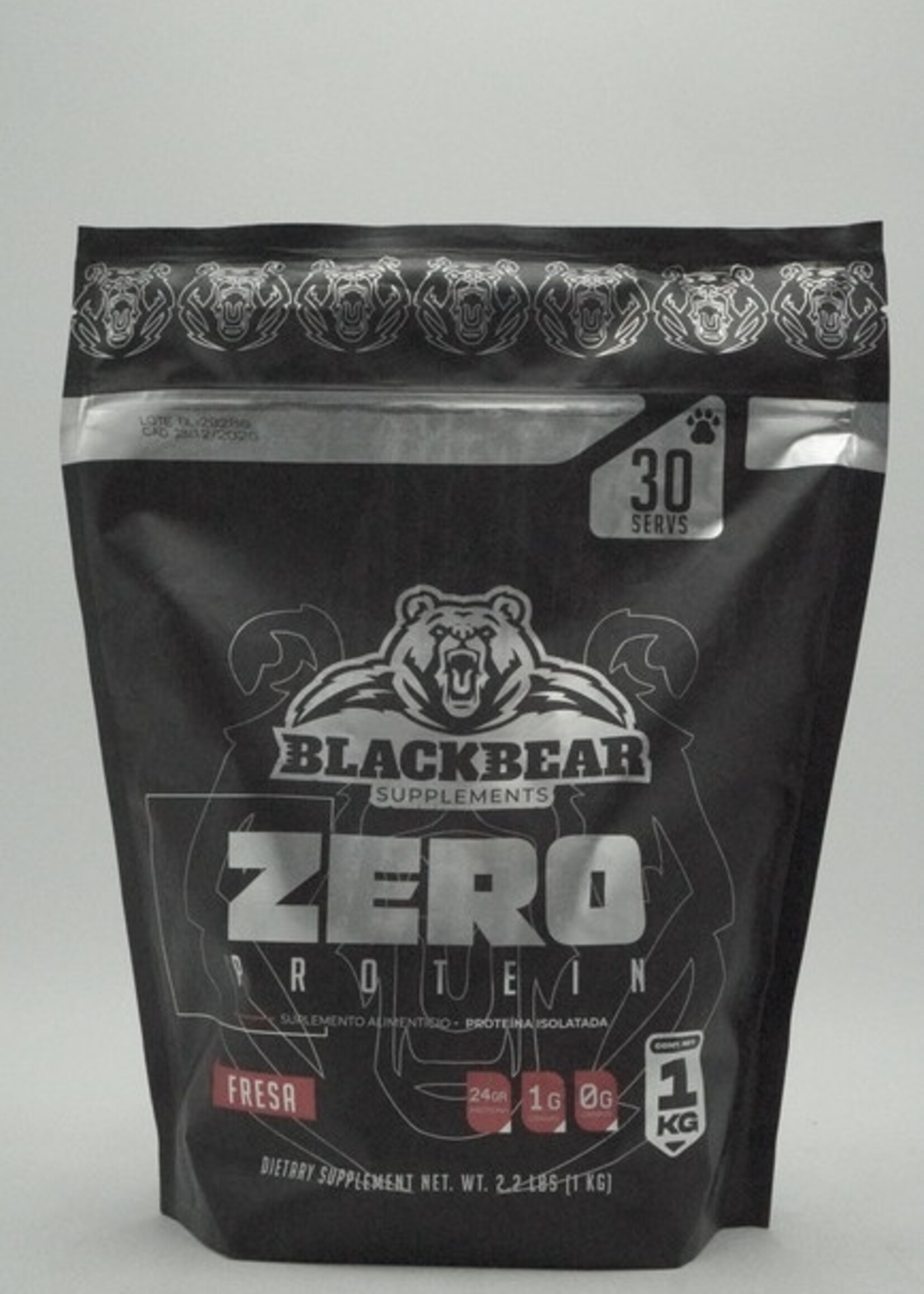 BLACKBEAR BOLSA ZERO PROTEIN BLACKBEAR