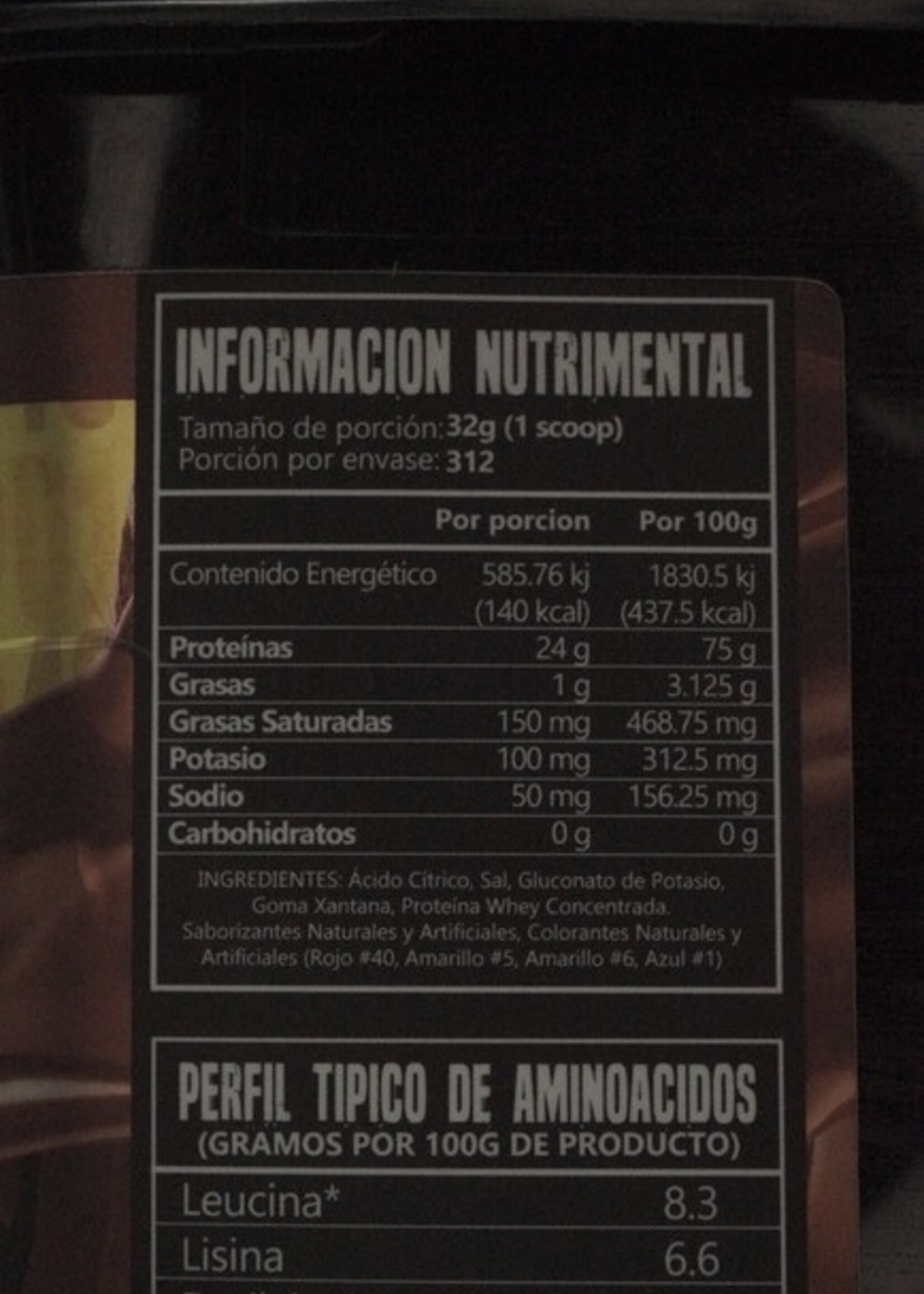 43 CUBETA ZERO PROTEIN MICRONIZED 43 -