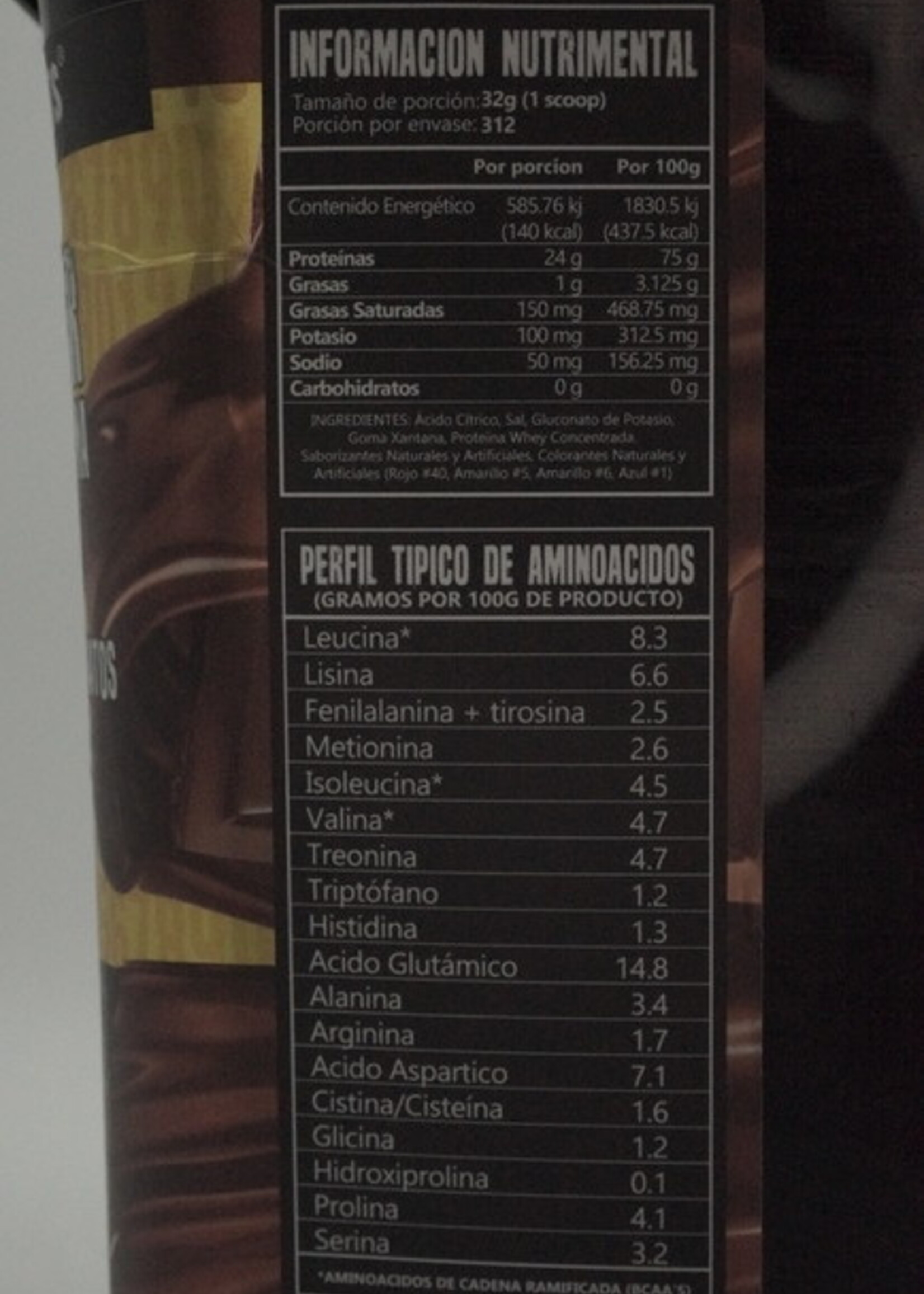 43 CUBETA ZERO PROTEIN MICRONIZED 43 -