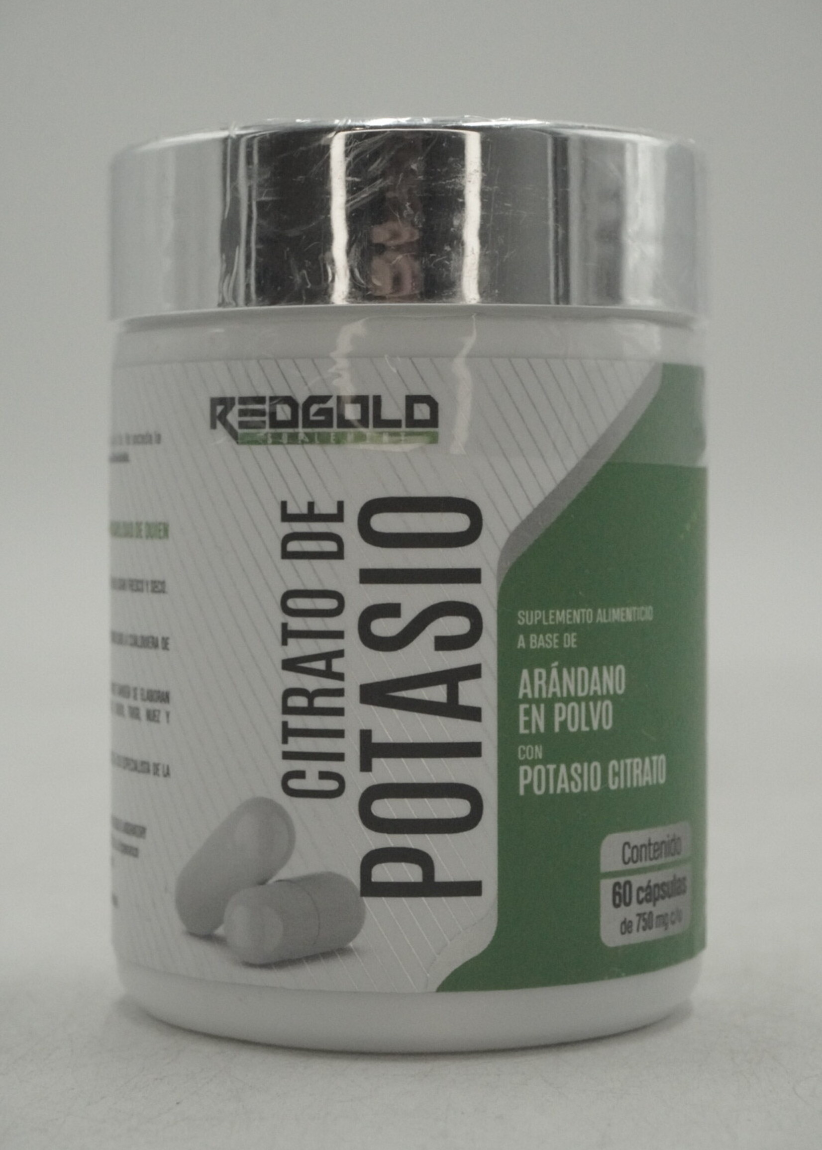 REDGOLD CITRATO DE POTASIO REDGOLD NATURALS 60 CAP