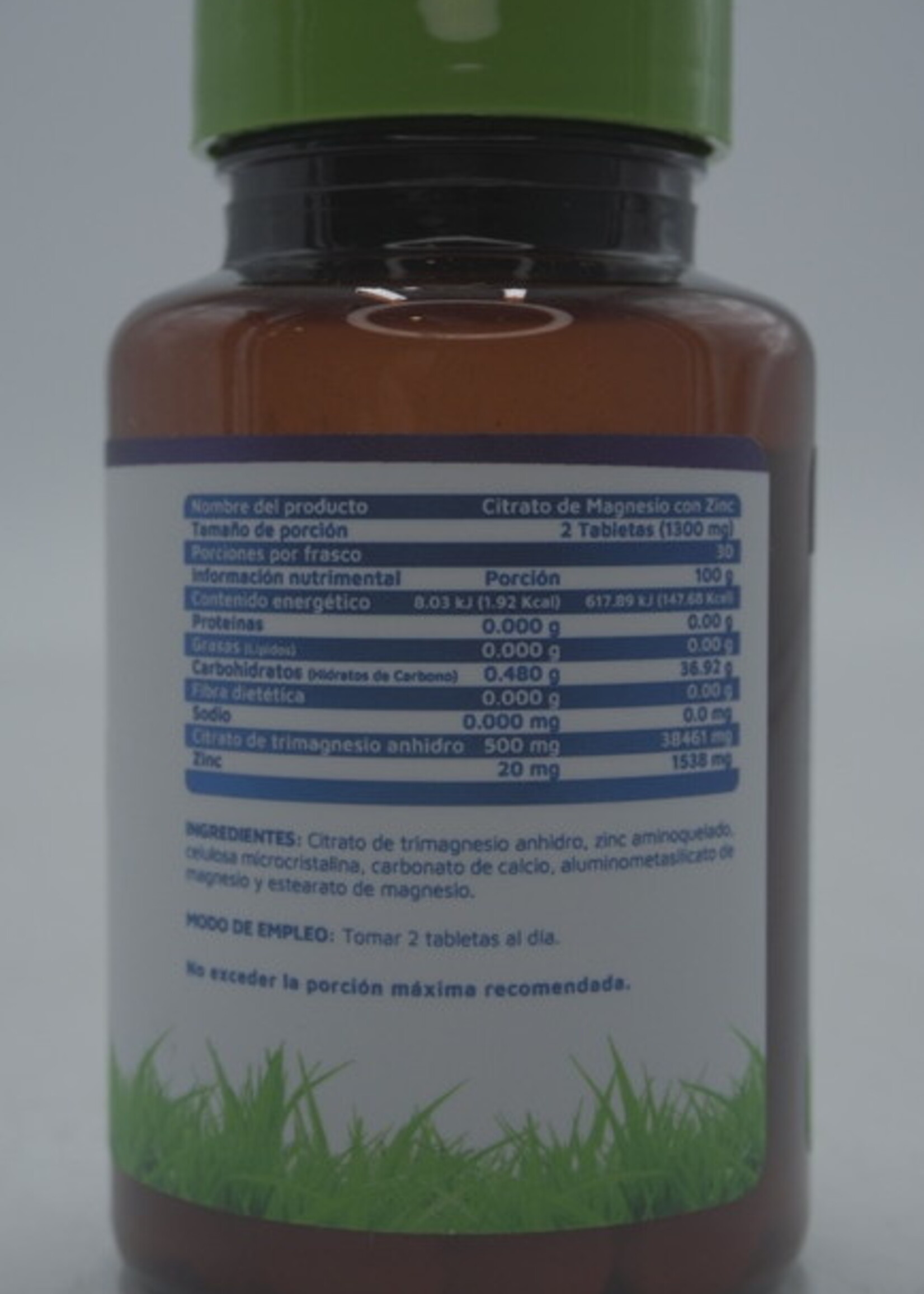 VIDANAT CITRATO DE MAGNESIO CON ZINC VIDANAT 60 TAB