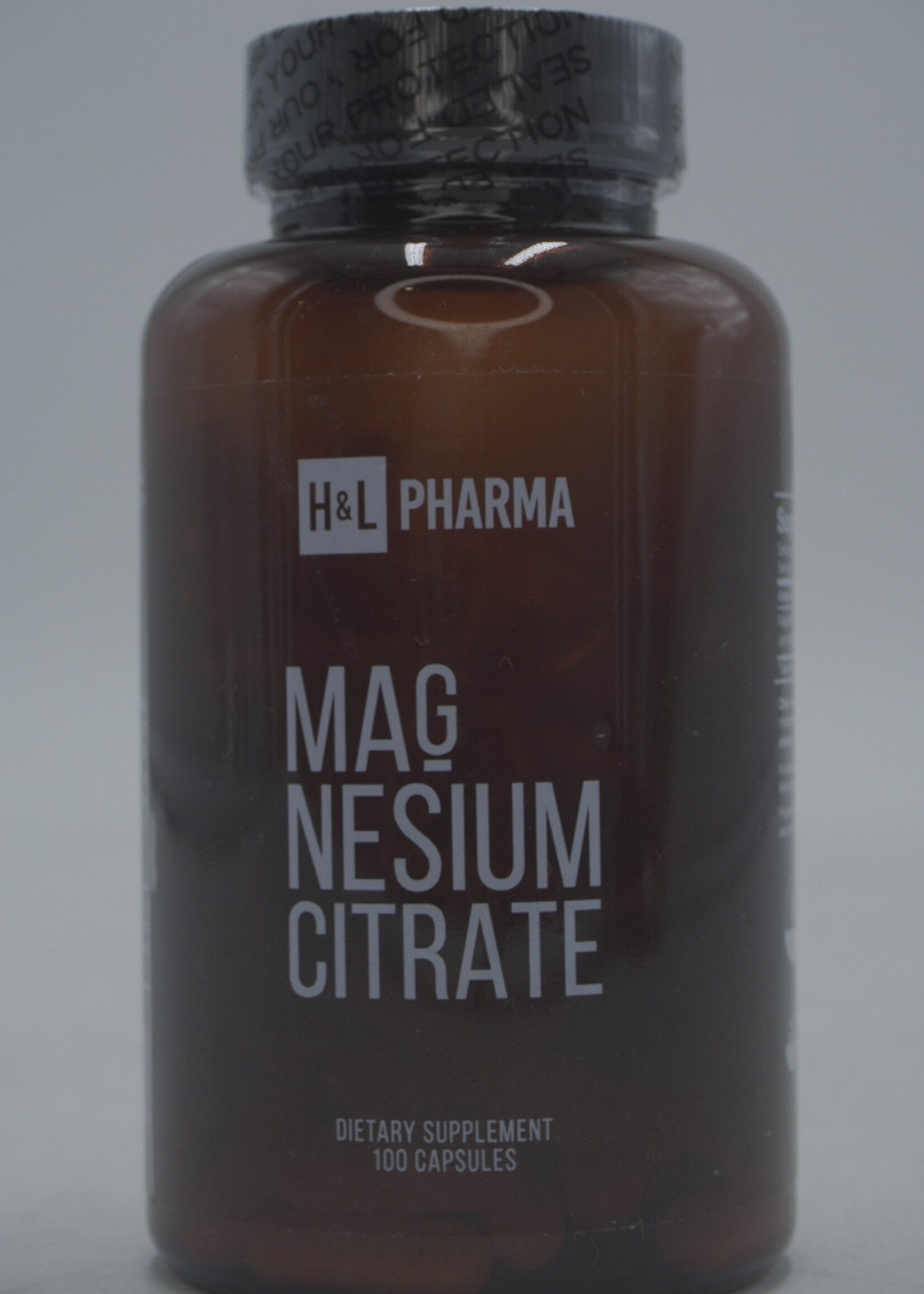 H&L PHARMA CITRATO DE MAGNESIO H&L 500 MG/100 CAP