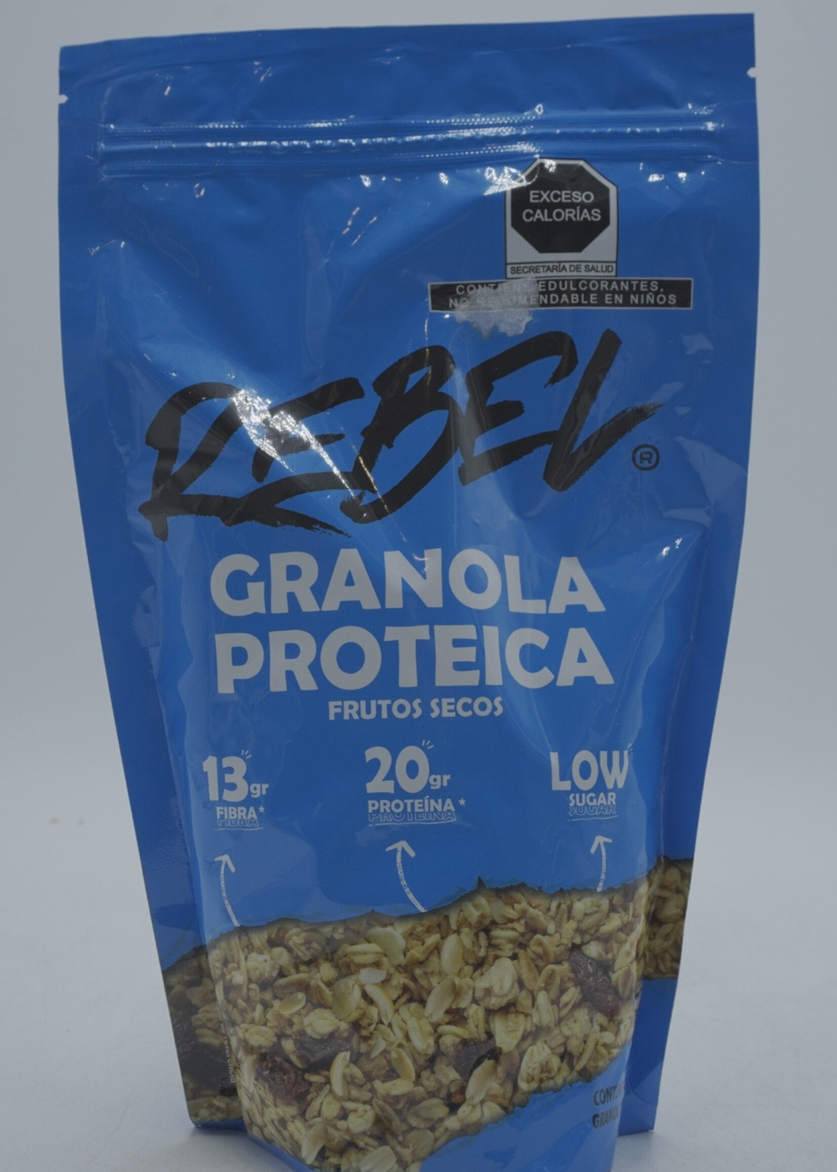 REBEL GRANOLA PROTEICA CON FRUTOS SECOS 250 FRUTOS SECOS