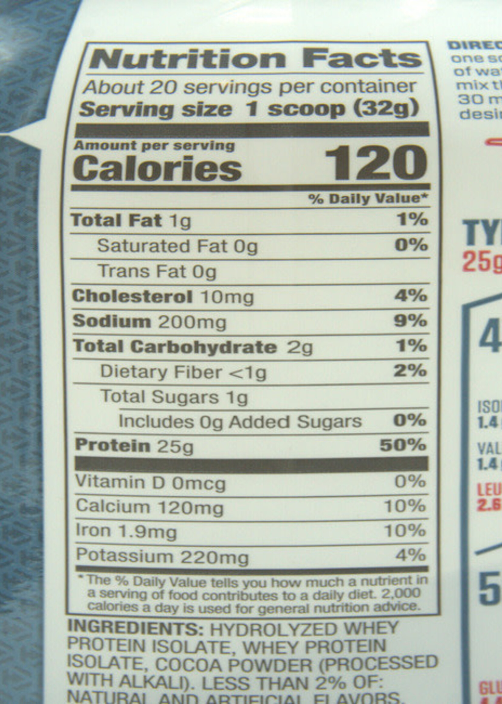 DYMATIZE ISO100 1 LB