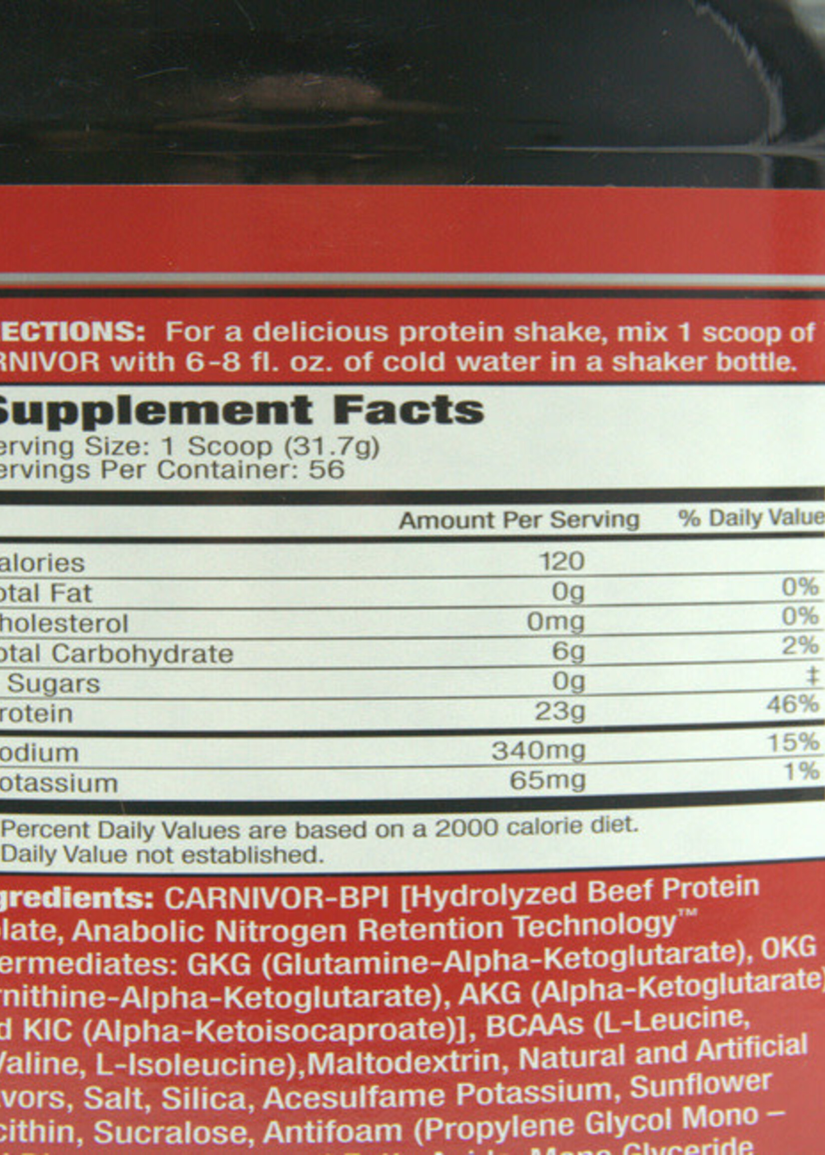 MUSCLE MEDS CARNIVOR PROTEIN 4 LB