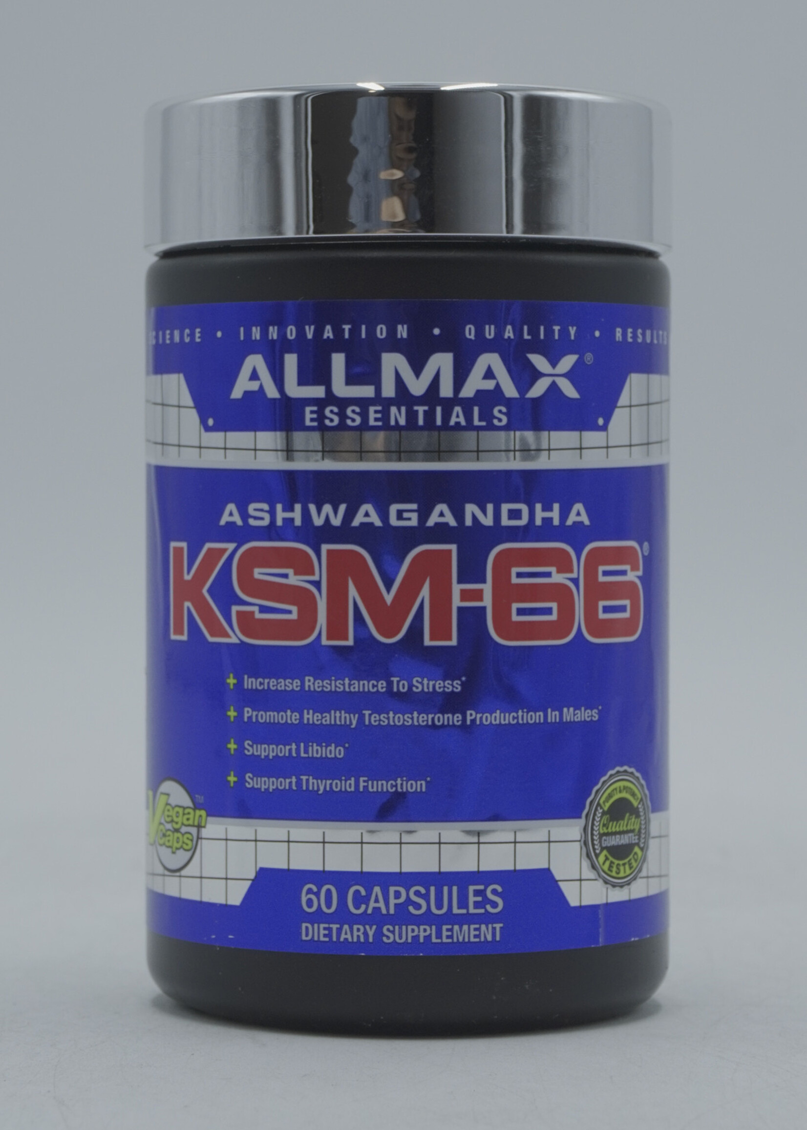 ALLMAX ASHWAGANDA ALLMAX 60 CAP