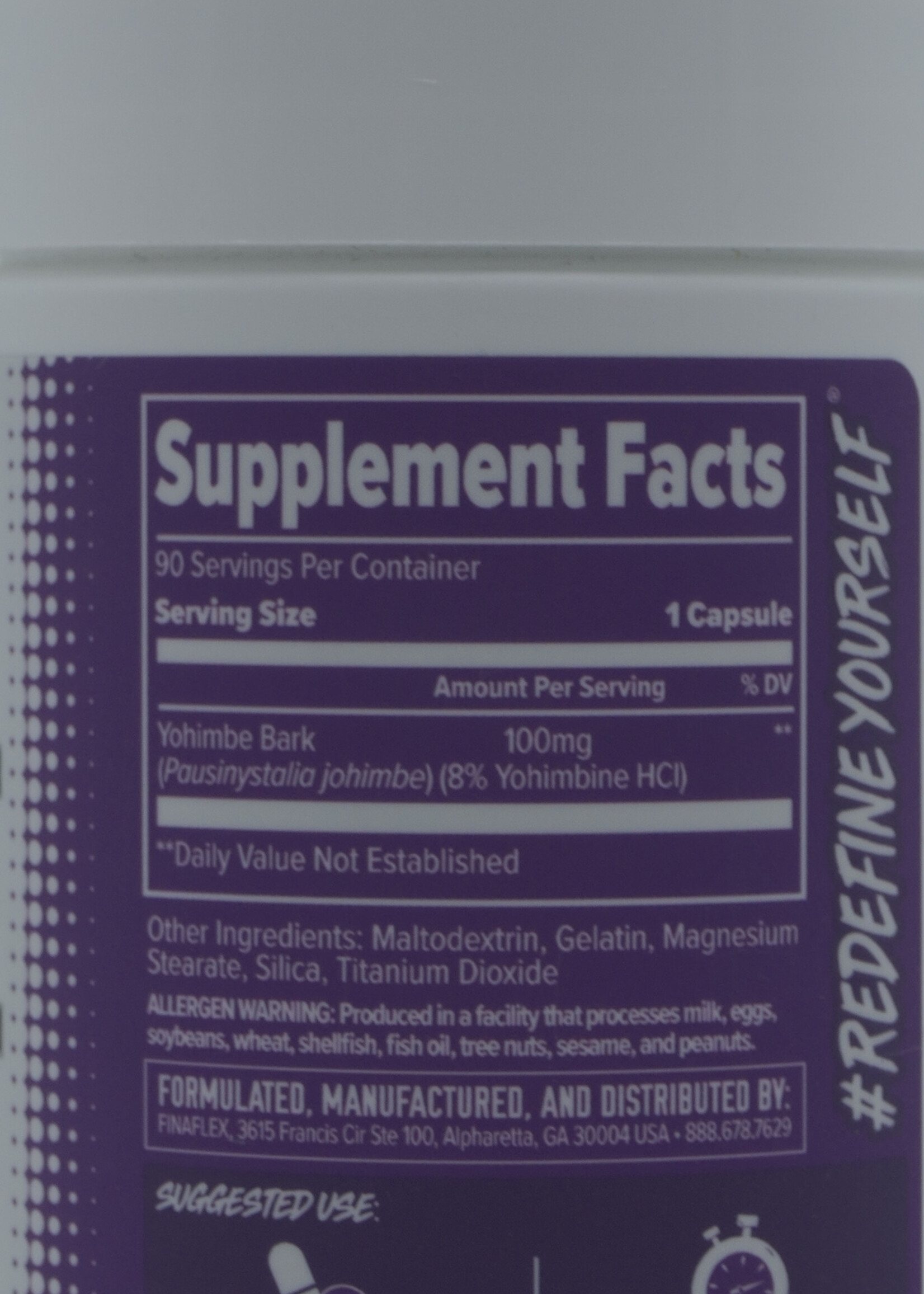 FINAFLEX YOHIMBINE FINAFLEX 90 CAP OUTLET 05/25