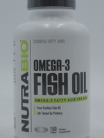NUTRABIO OMEGA 3 FISH OIL NUTRABIO 150 SOFTGELS