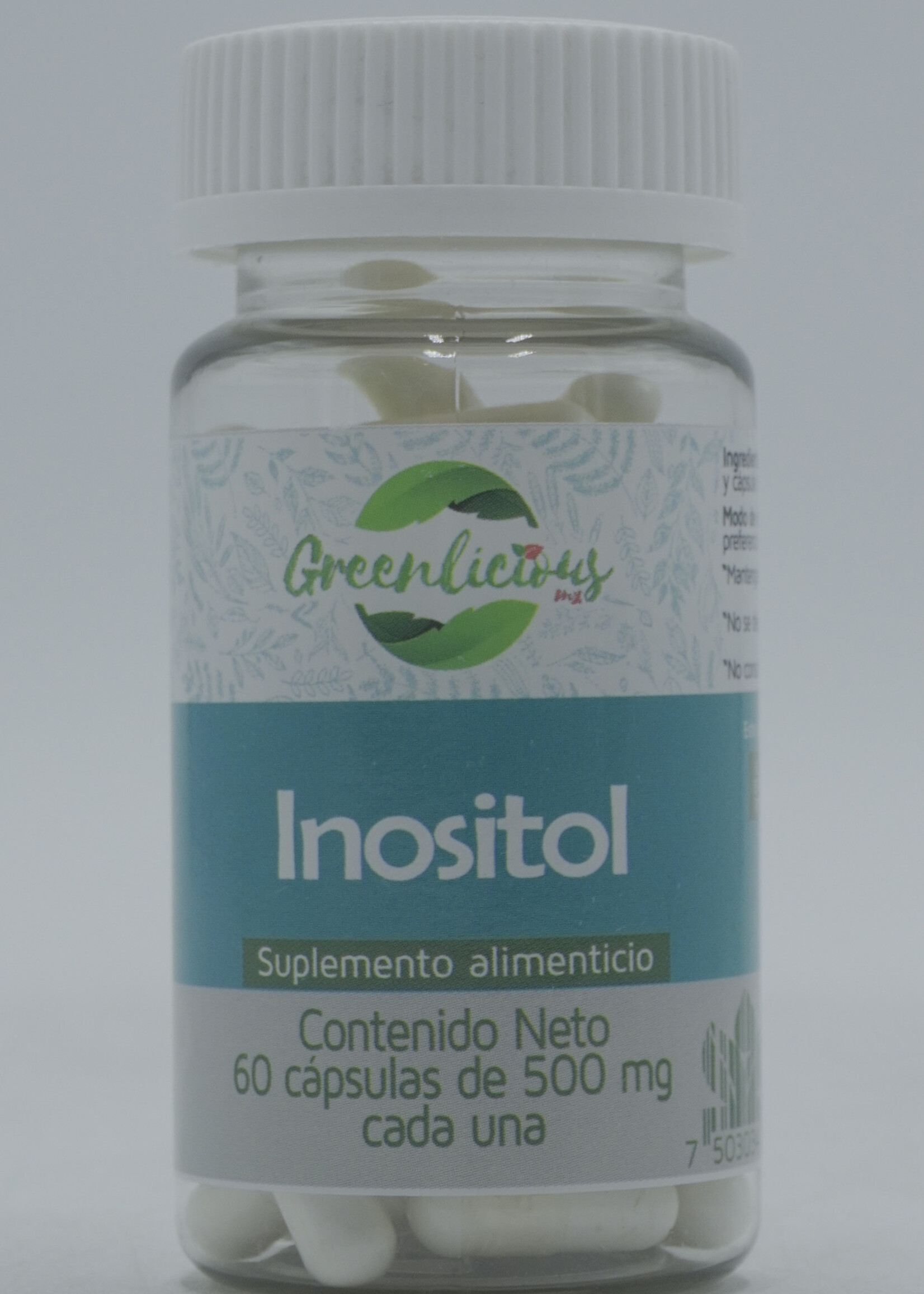 GREEN INOSITOL 500 MG 60 CAP GREEN