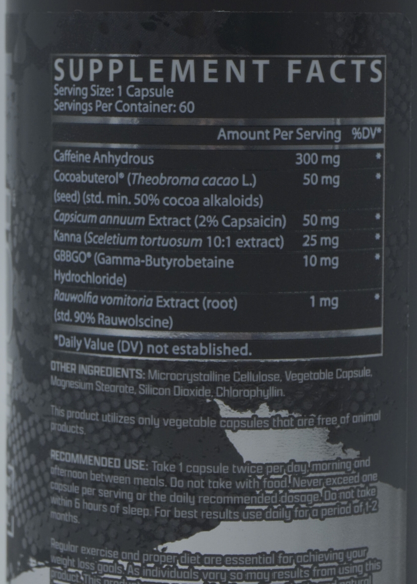 NUTREX LIPO 6 HARDCORE BLANCO 60 TAB