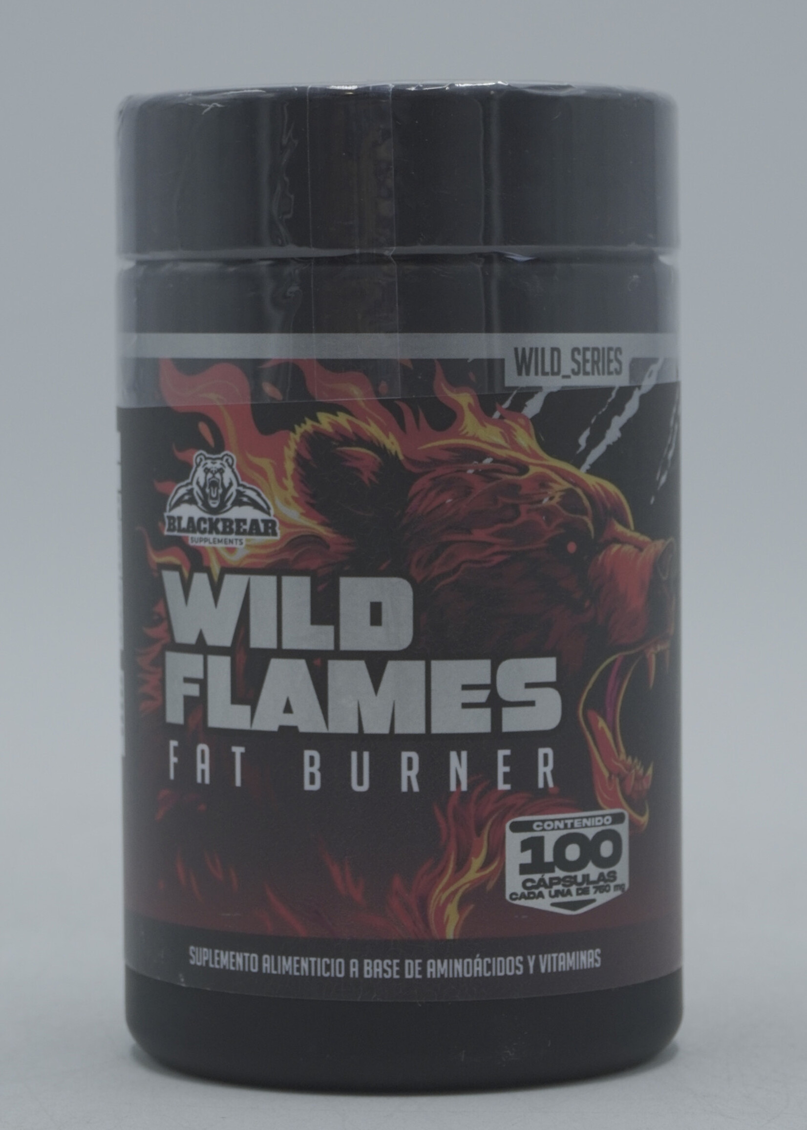 BLACKBEAR WILD FLAMES BLACKBEAR 100 CAP
