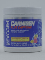 EVOGEN CARNIGEN + CAFFEINE 50 SERV STRAWBERRY LEMONADE