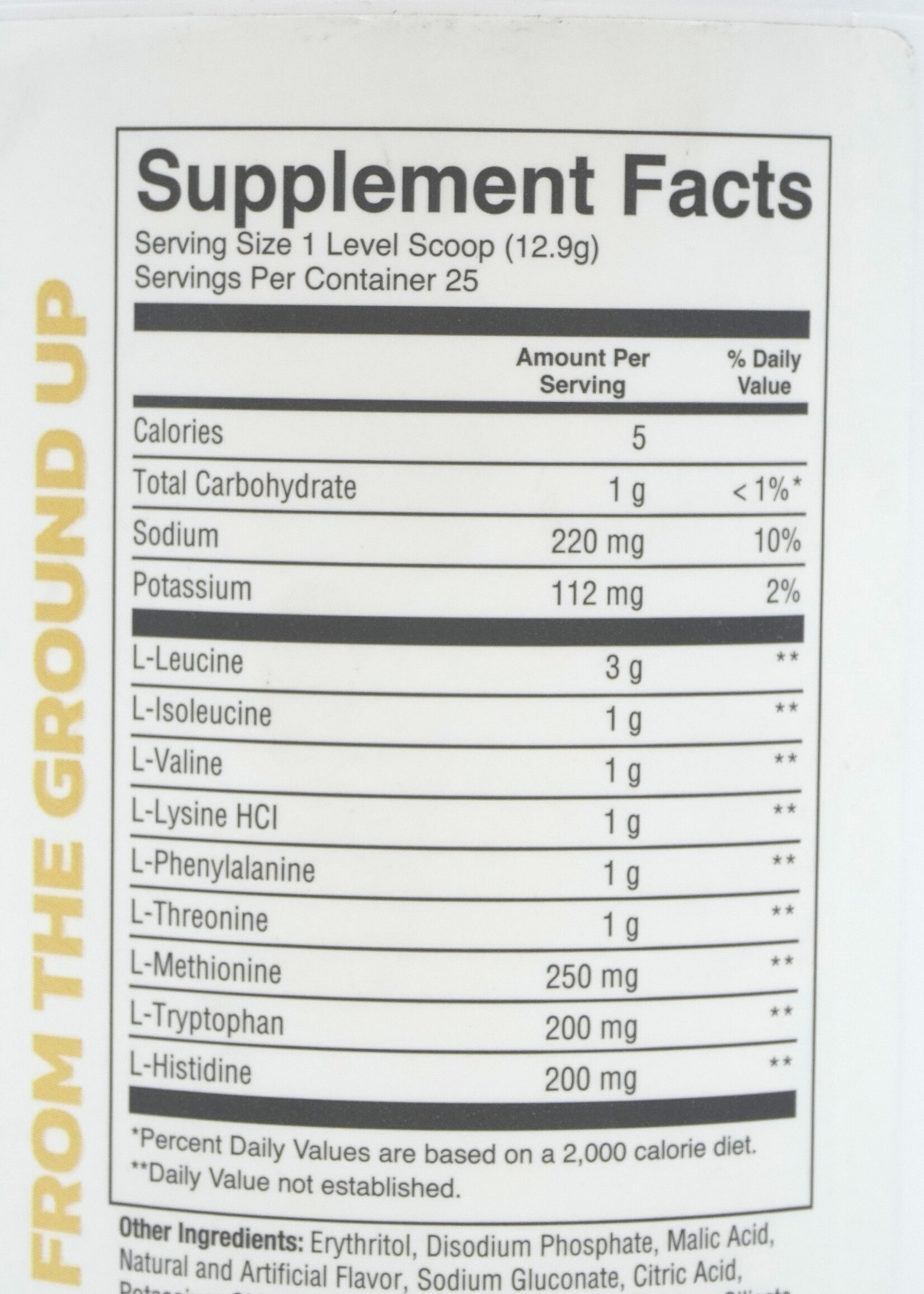 RAW RAW EAA AMINO