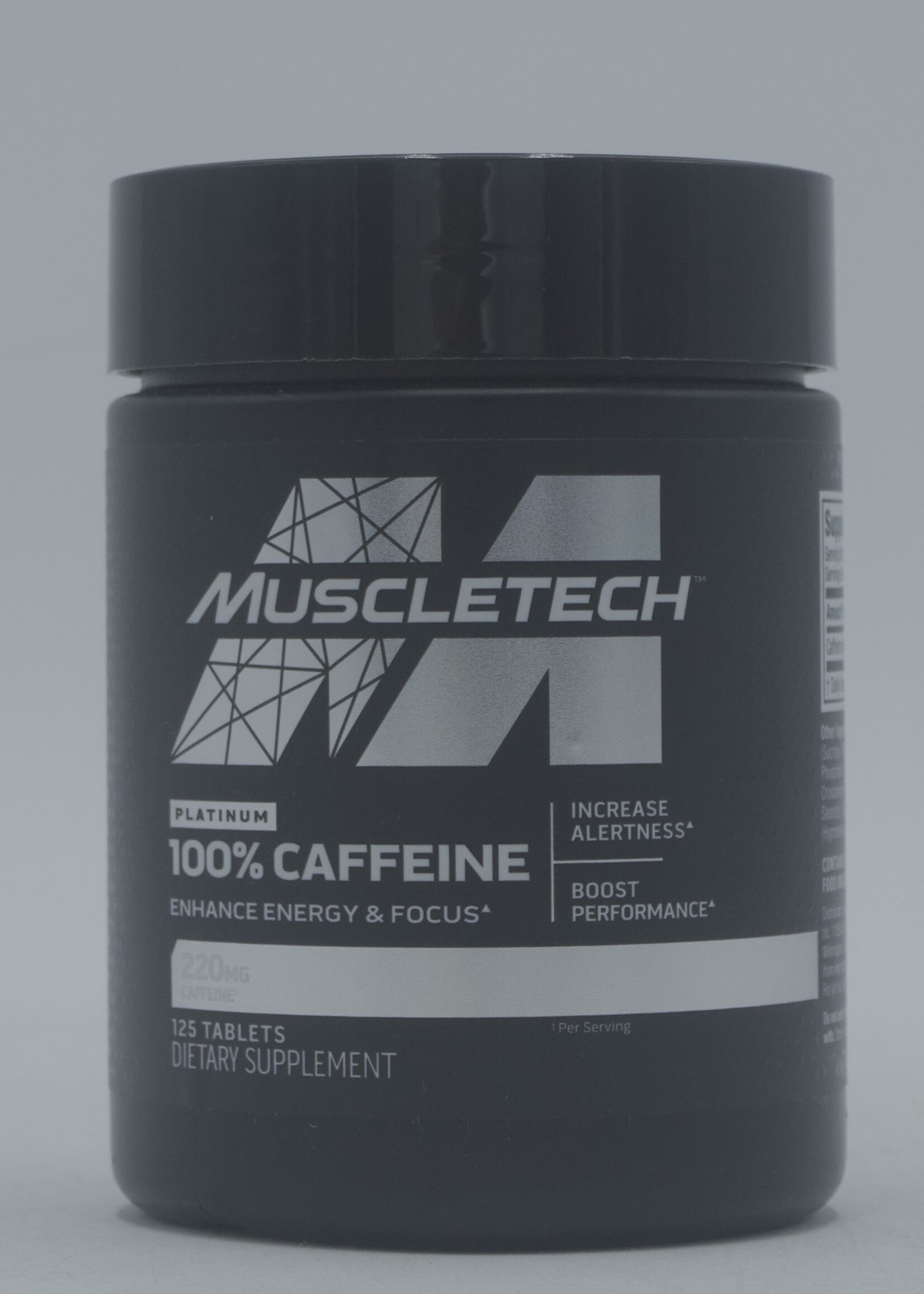 MUSCLETECH CAFFEINA PLATINUM 220 MG/125 TAB