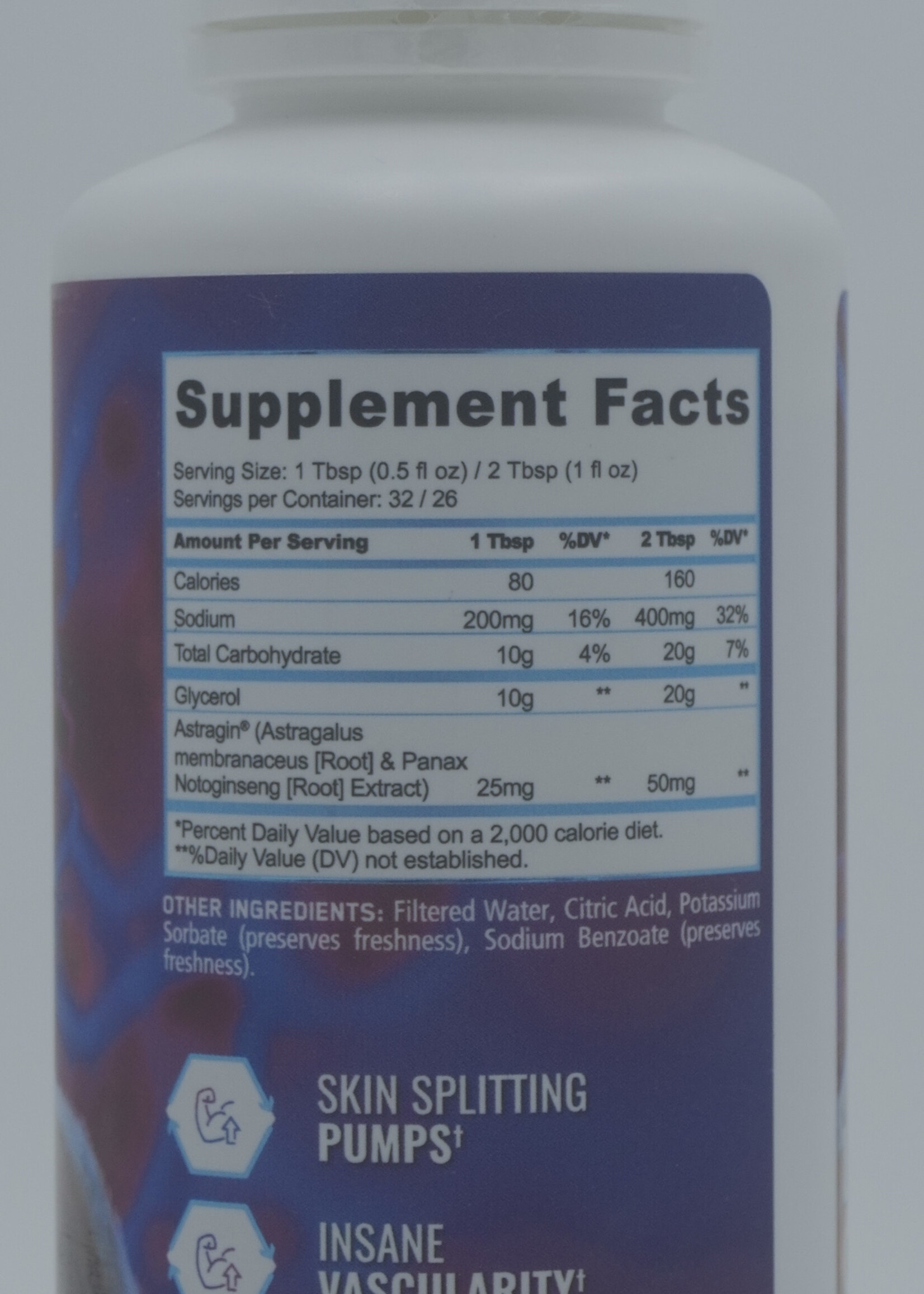 PANDA PUMP JUICE GLYCEROL 32 SERV