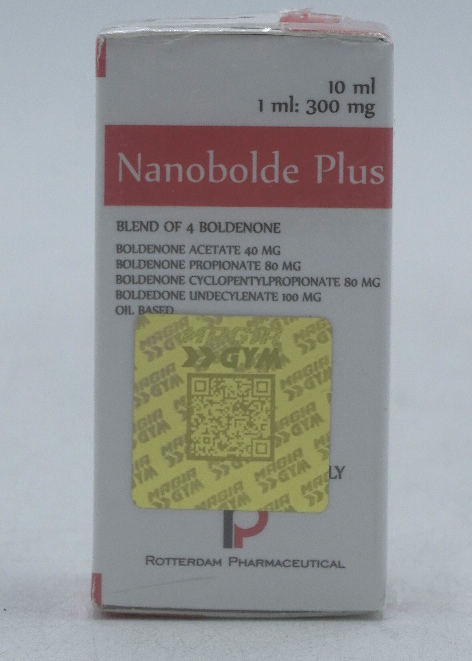 ROTTERDAM NANOBOLDE PLUS (4 Boldenonas) ROTTERDAM 300 MG 10 ML