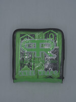 PERSONAL RECORD RODILLERAS PR (KNEE WRAPS) VERDE NEON CON NEGRO