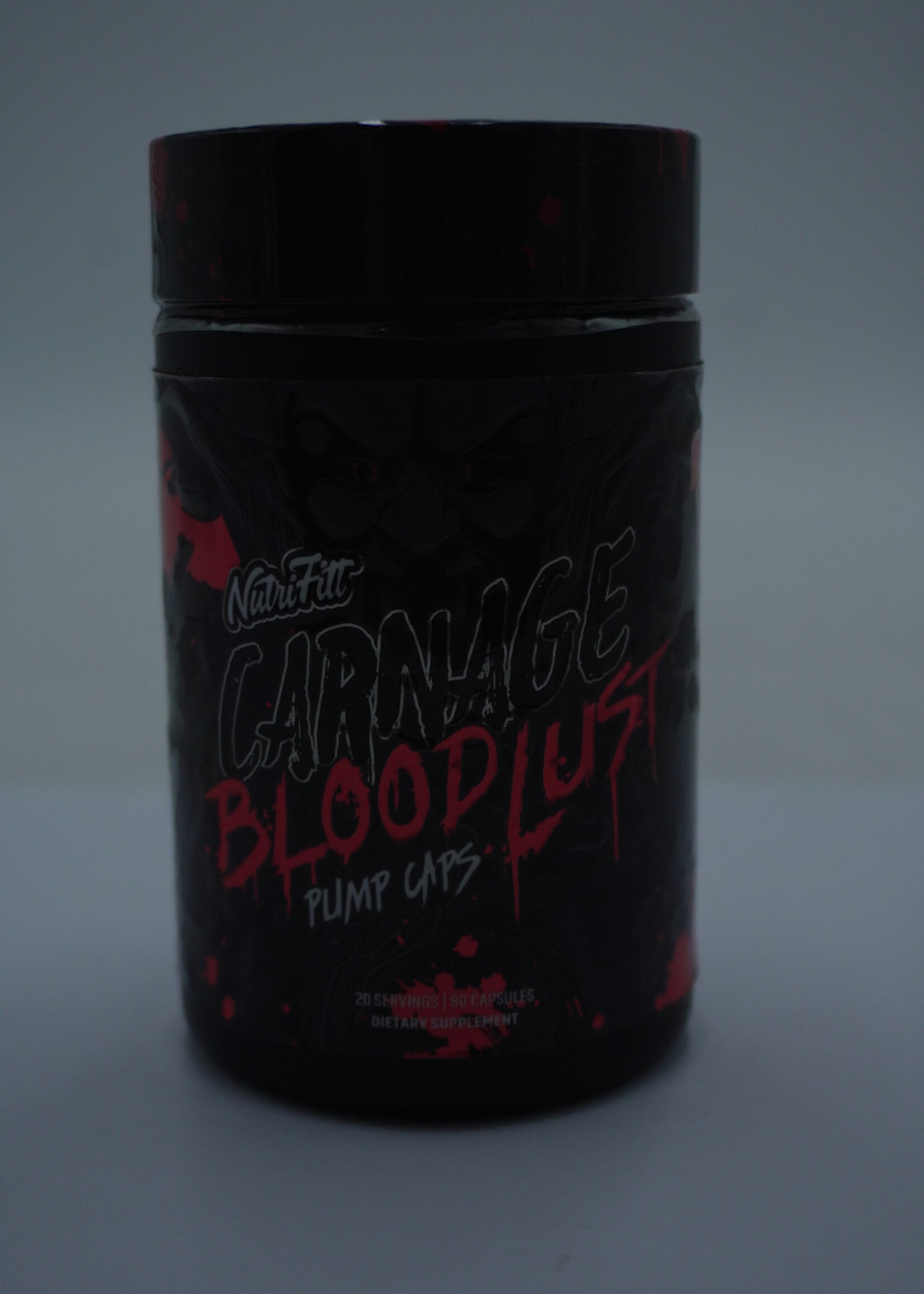 NUTRIFIT CARNAGE BLOODLUST NUTRIFIT 80 CAP