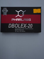 PHAR LABS SILVER DBOLEX (DIANABOL) PHAR LABS SILVER 20 MG 60 TAB