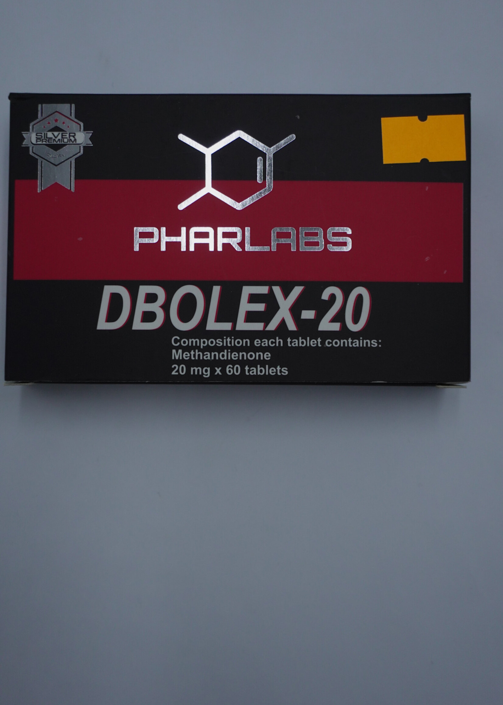 PHAR LABS SILVER DBOLEX (DIANABOL) PHAR LABS SILVER 20 MG 60 TAB