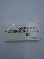 LANDERLAND ANDROLIC MESTEROLONA (PROVIRON) LANDER 25 MG/20 COMP
