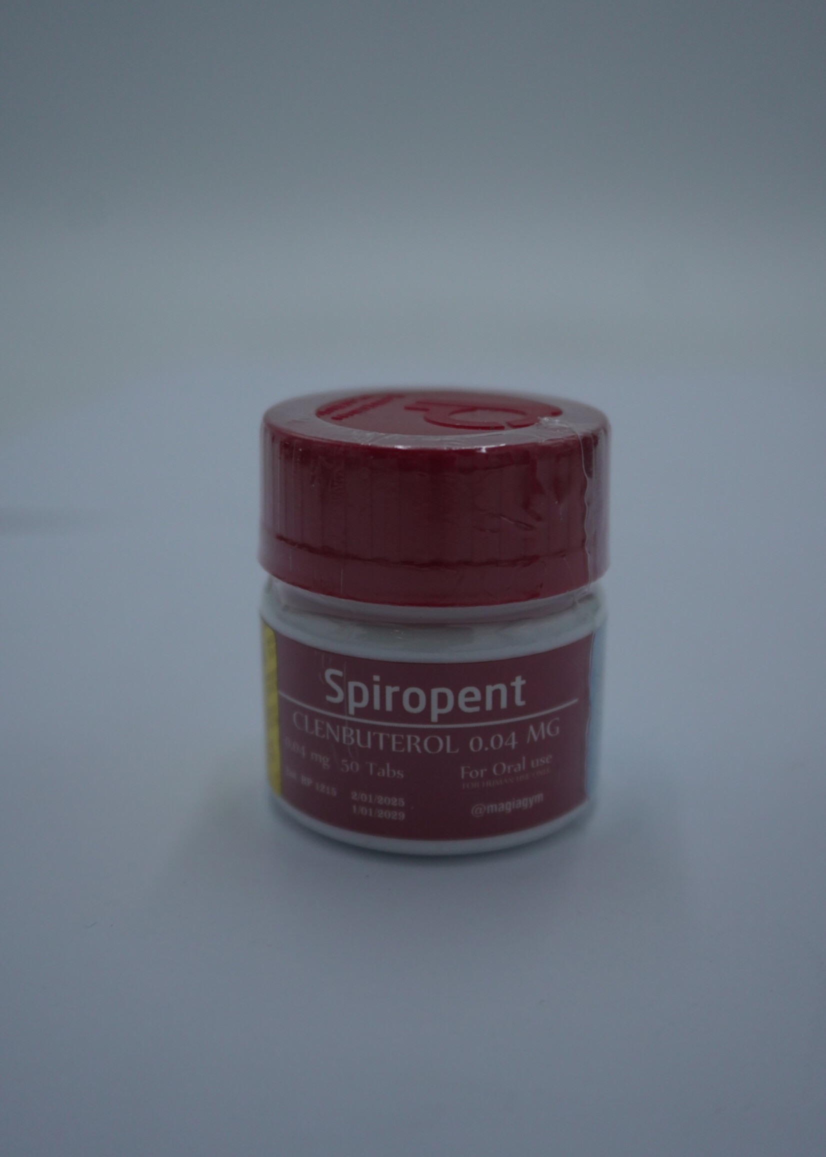 ROTTERDAM SPIROPENT (Clenbuterol) ROTTERDAM 0.04 MG/50 TAB