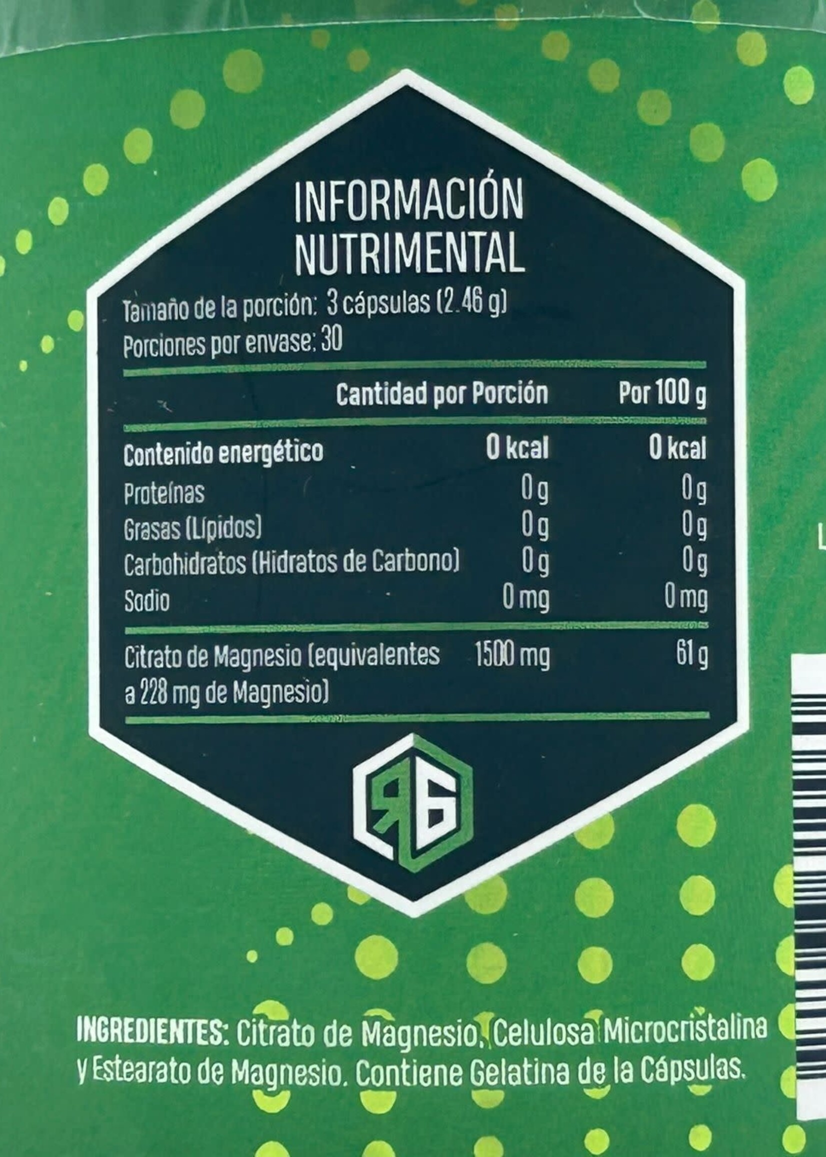 REDGOLD CITRATO DE MAGNESIO REDGOLD 90 CAP