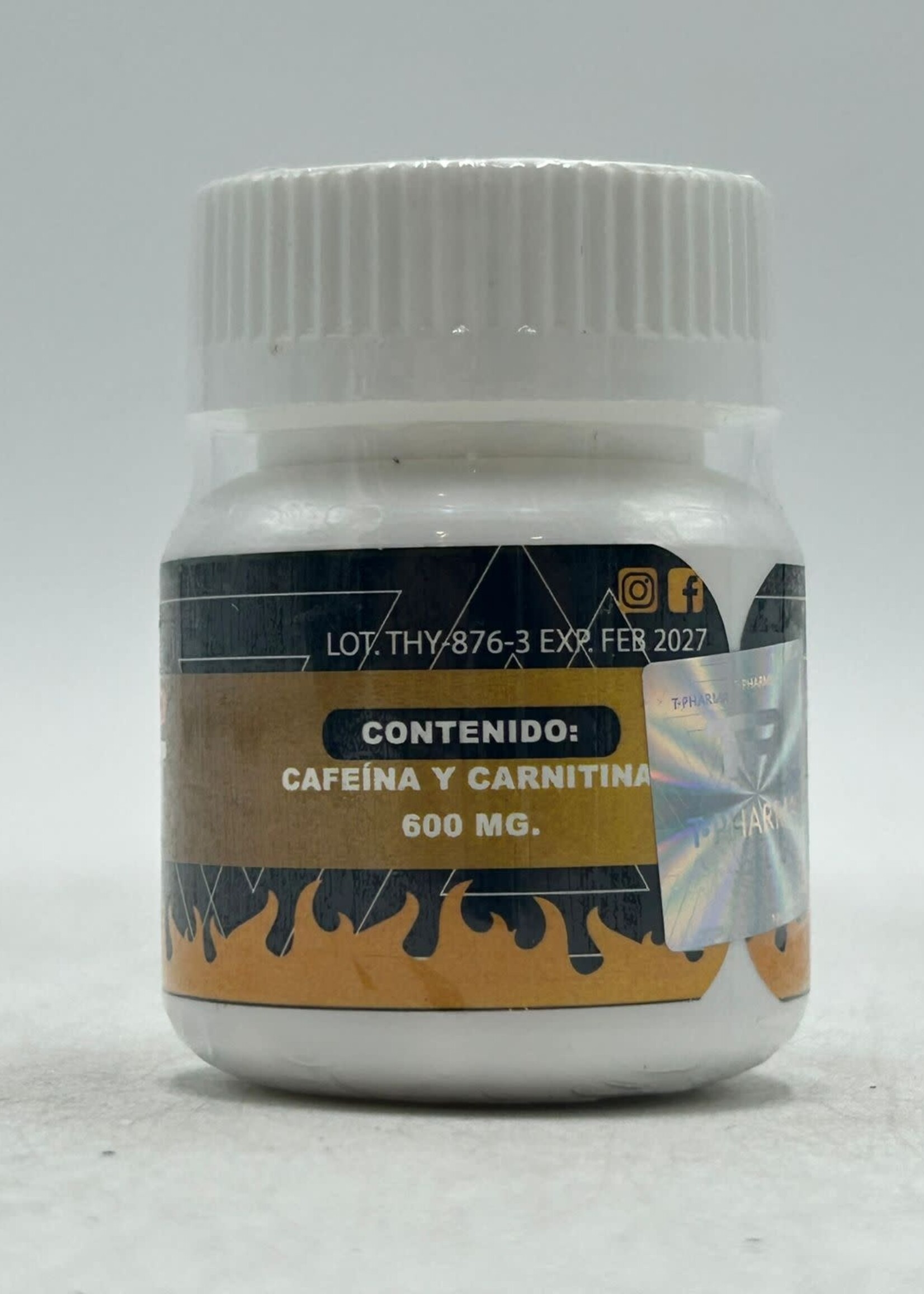 T-PHARMA CARNI CAFIT 40 CAPS T-PHARMA