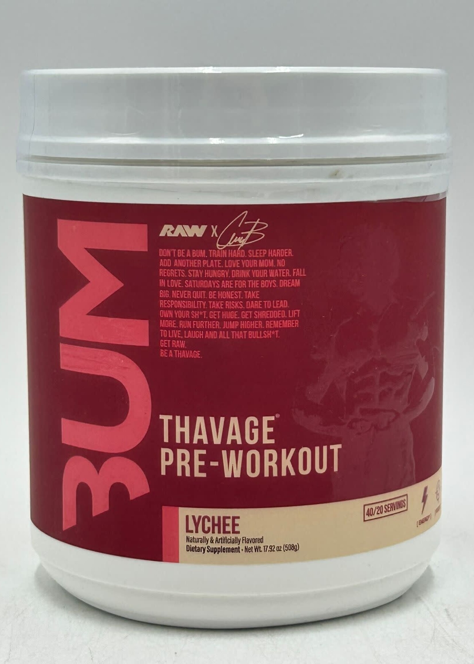 CBUM CBUM THAVAGE LYCHEE (EDITION BELCAST) 40 SERV