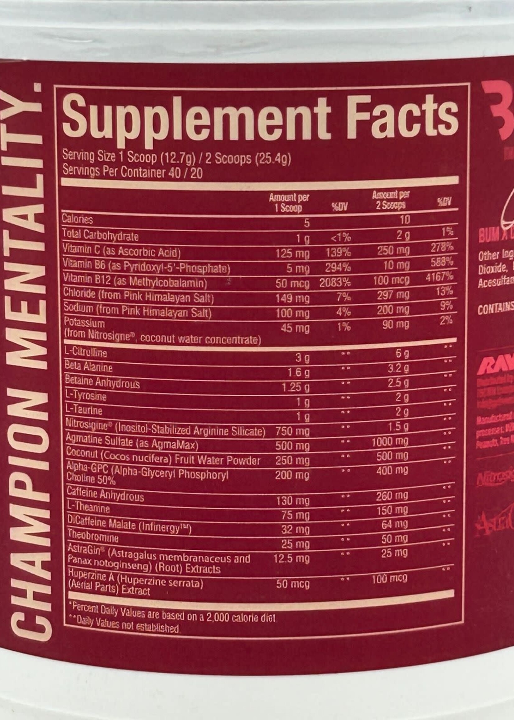 CBUM CBUM THAVAGE LYCHEE (EDITION BELCAST) 40 SERV