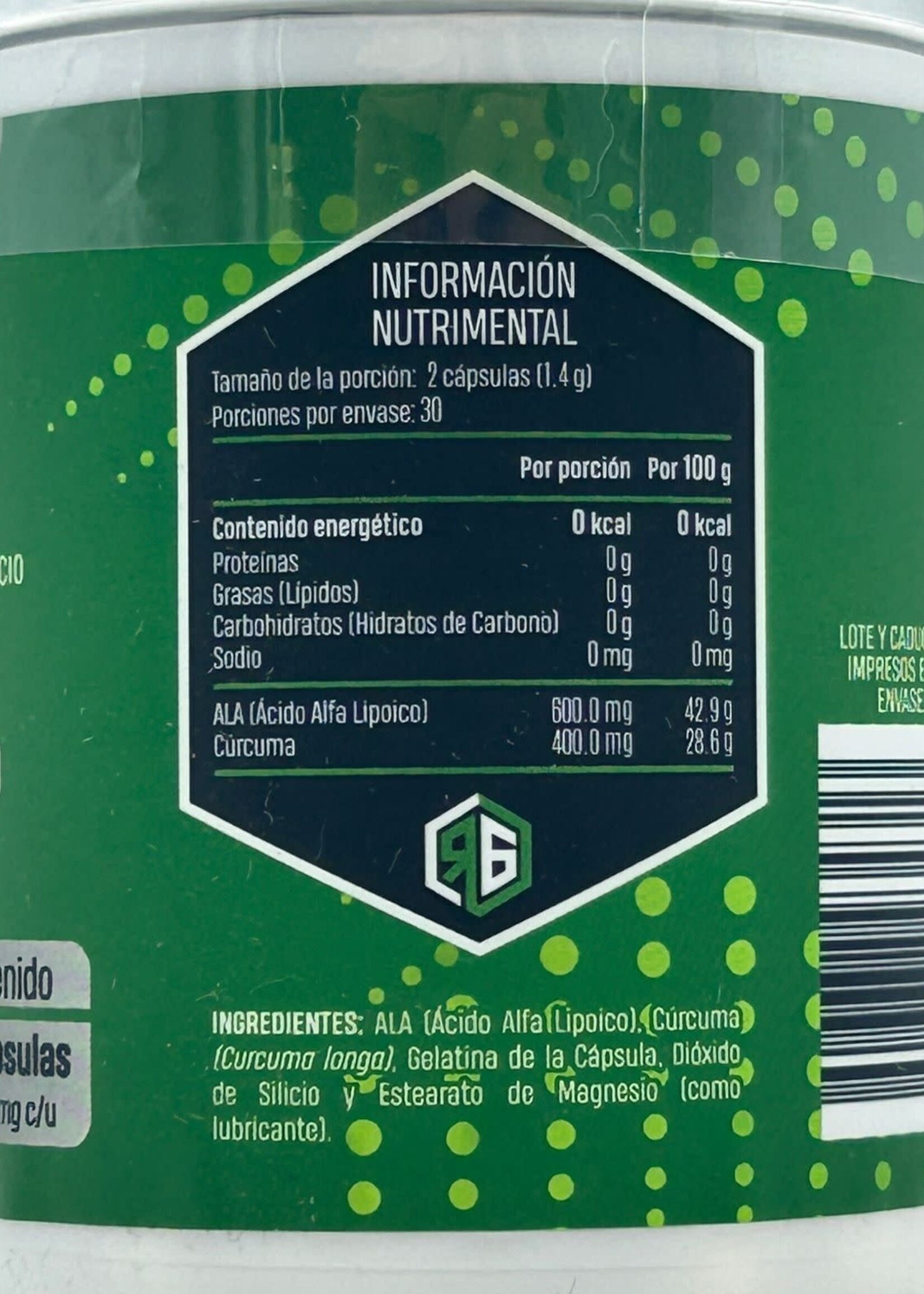 REDGOLD ALPHA LIPOIC REDGOLD 60 CAP