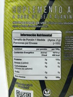 META NUTRITION BETA ALANINA META 2 GR/ 100 SERV