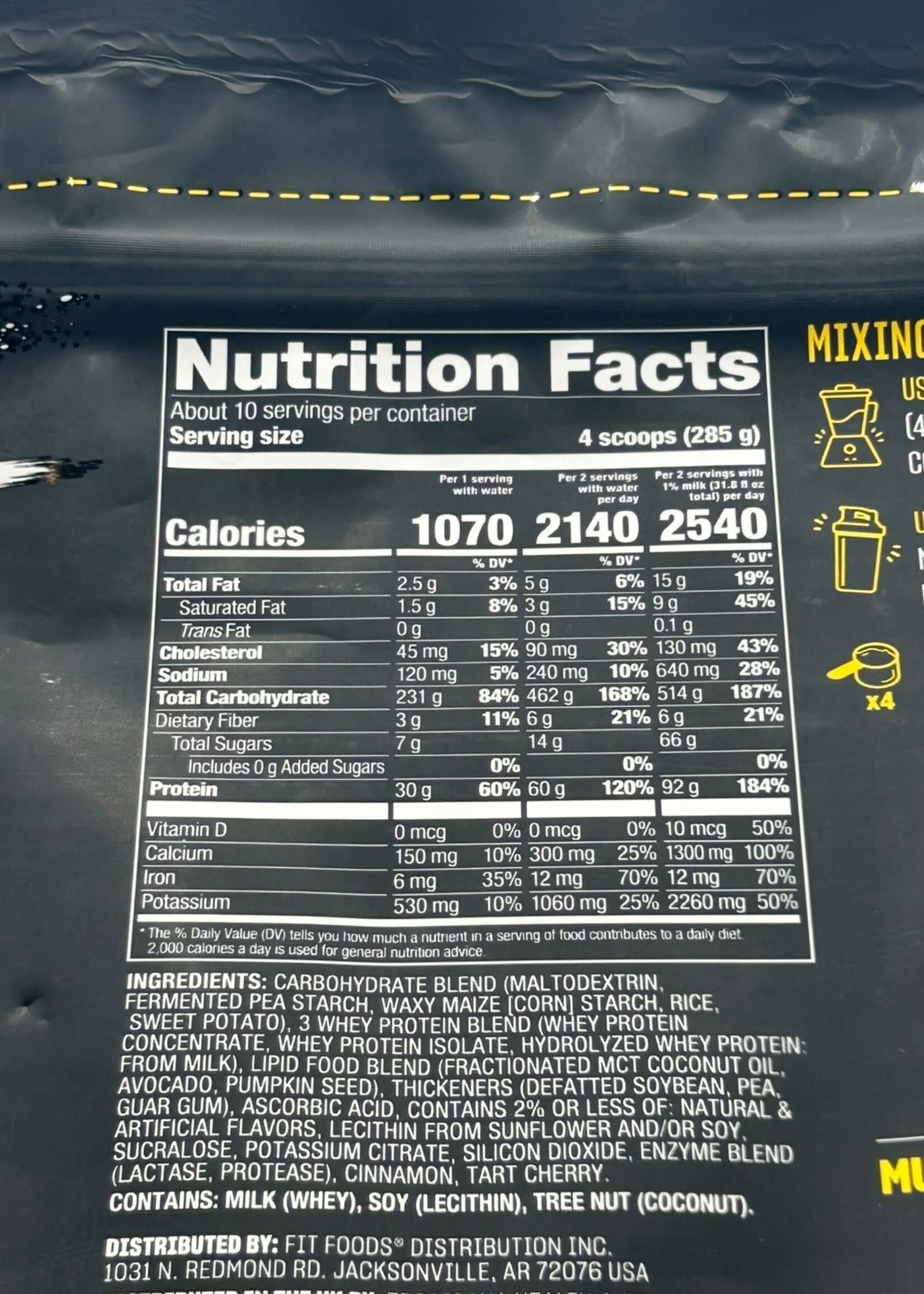 MUTANT MUTANT MASS XXXTREME 6 LB
