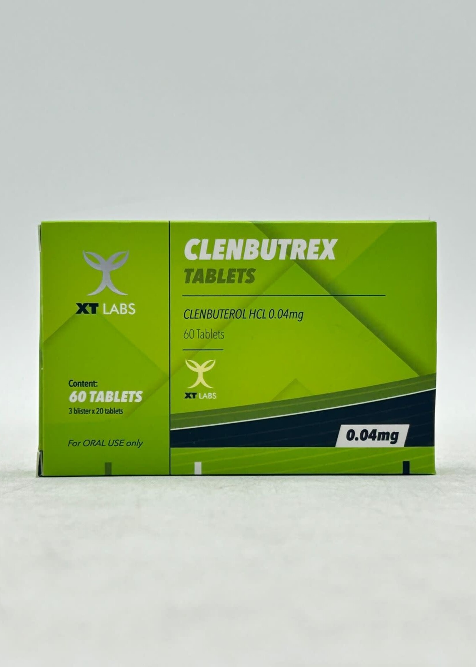 XT LABS CLENBUTREX XT 0.04 MG/ 60 TAB
