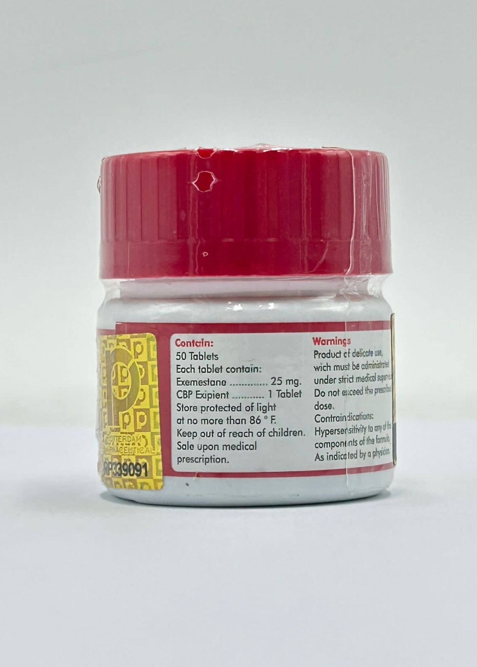 ROTTERDAM AROMASIN ROTTERDAM 25 MG/30 TAB